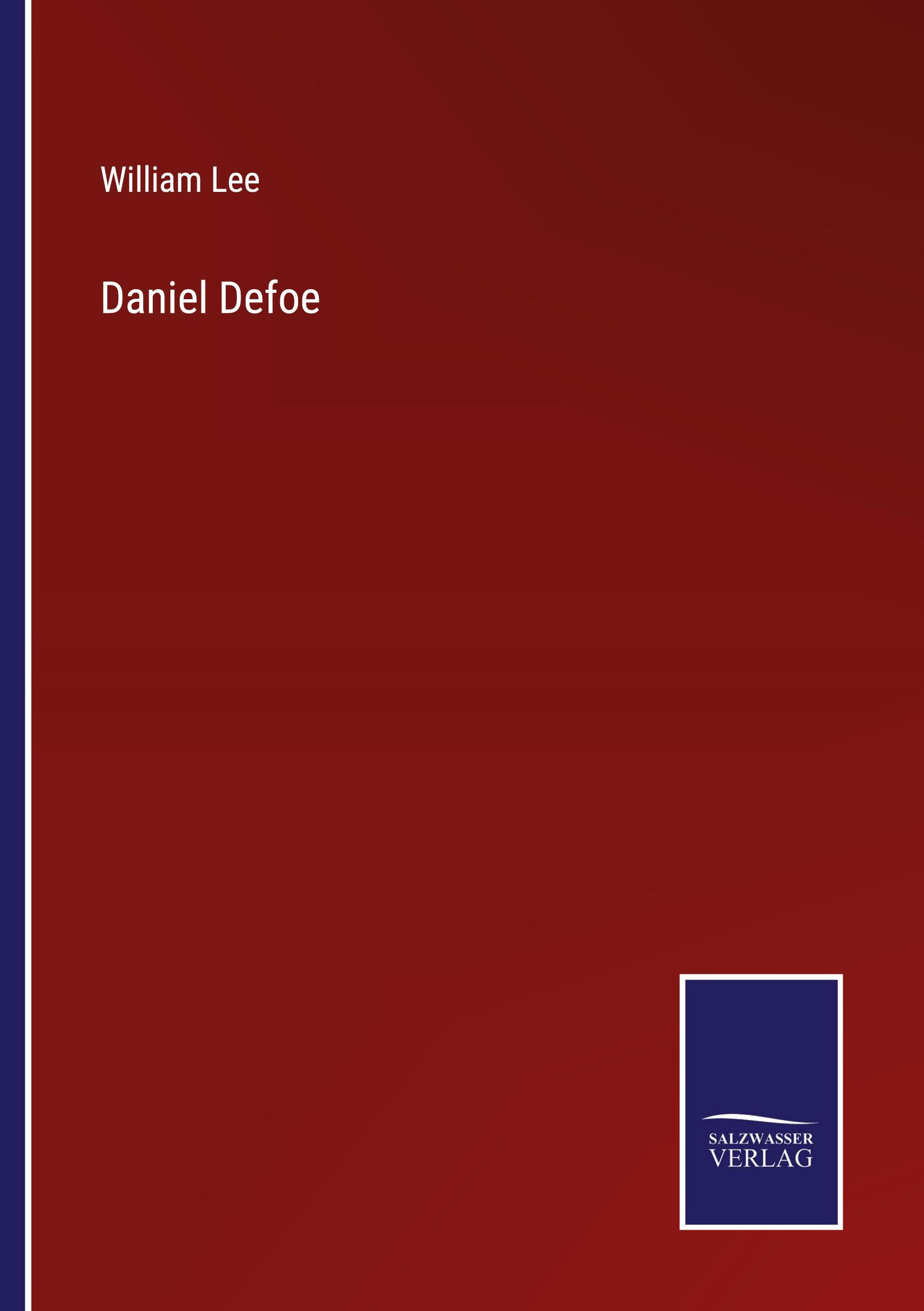 Vorderes Coverbild Daniel Defoe