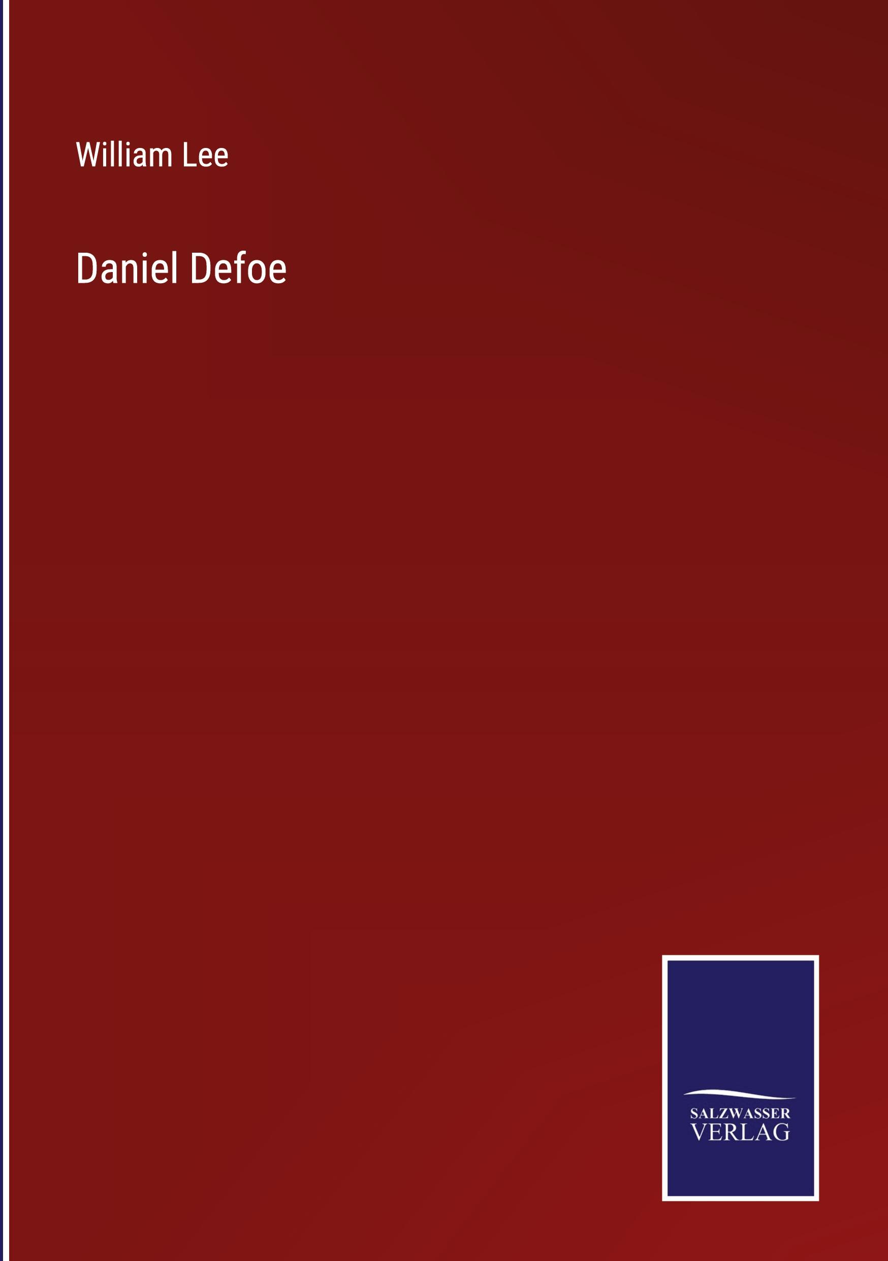 Vorderes Coverbild Daniel Defoe
