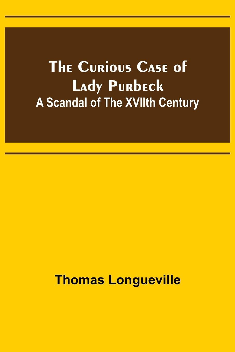 Vorderes Coverbild The Curious Case of Lady Purbeck