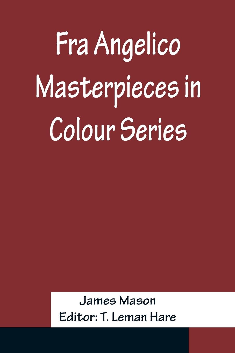 Vorderes Coverbild Fra Angelico Masterpieces in Colour Series