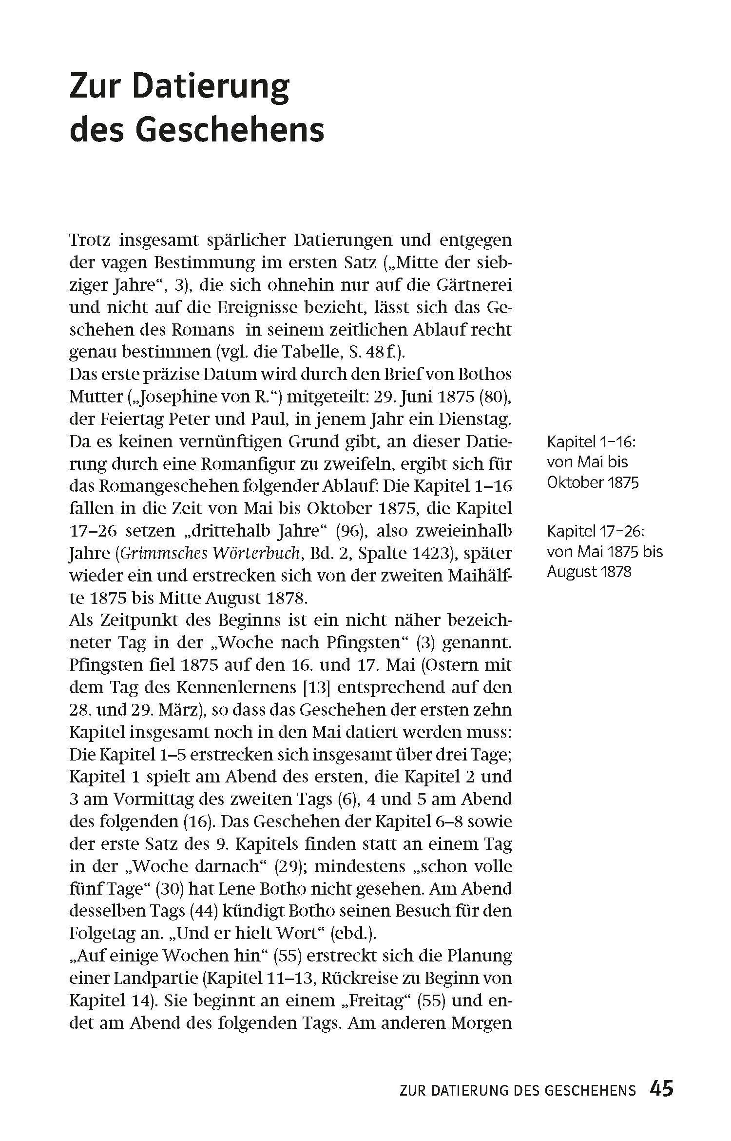 Beispielinhalt (Bild) Lektürehilfen Irrungen, Wirrungen