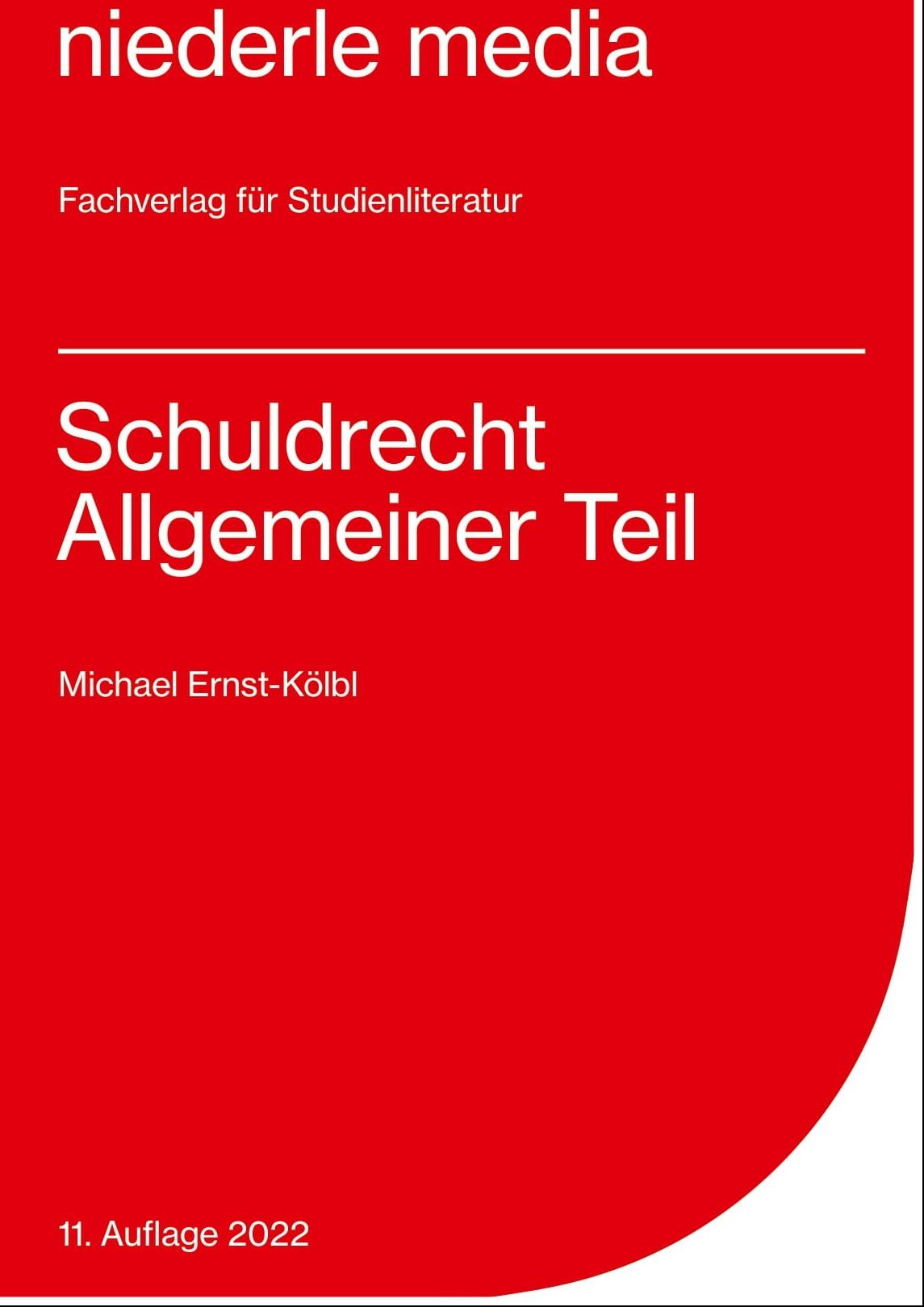 Vorderes Coverbild Schuldrecht Allgemeiner Teil
