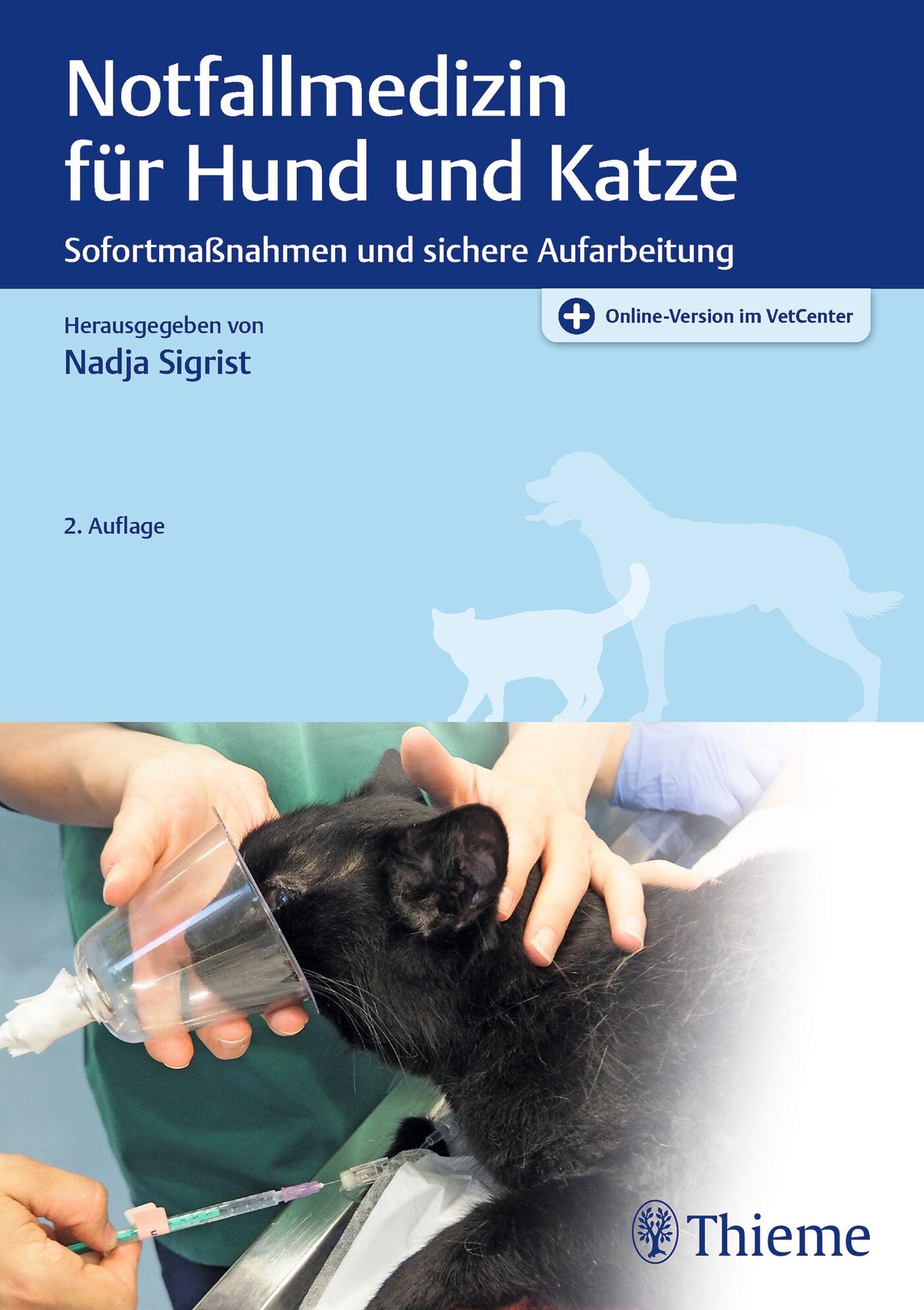 Vorderes Coverbild Notfallmedizin für Hund und Katze