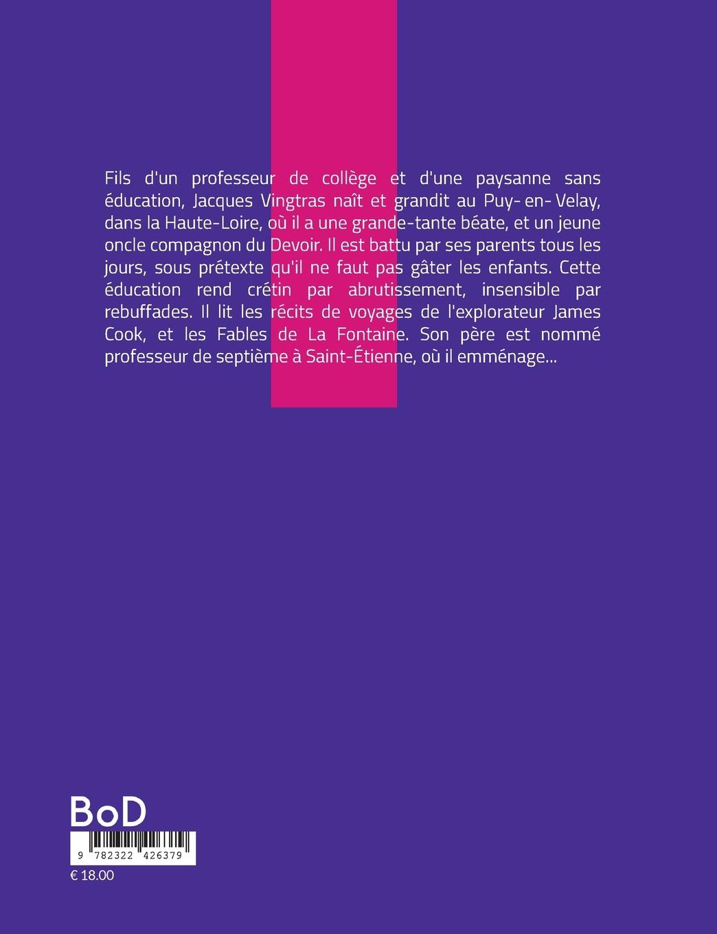 Rückseitencover L'Enfant