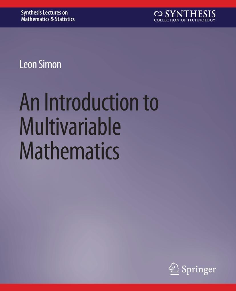 Vorderes Coverbild An Introduction to Multivariable Mathematics