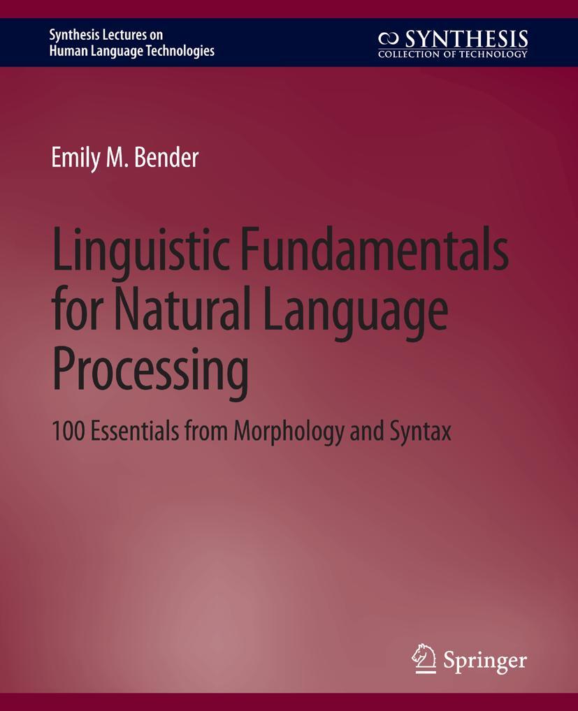 Vorderes Coverbild Linguistic Fundamentals for Natural Language Processing