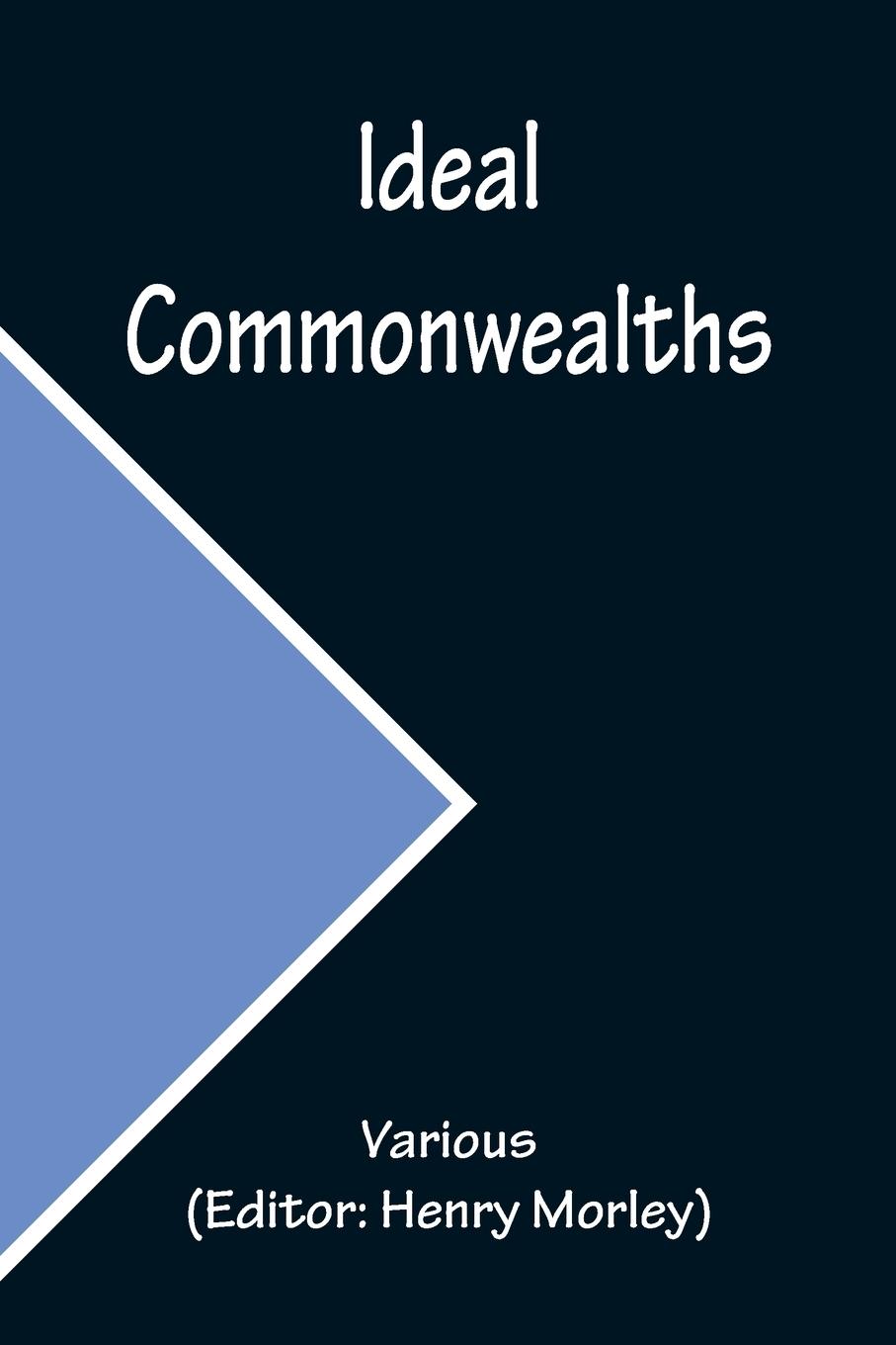 Vorderes Coverbild Ideal Commonwealths