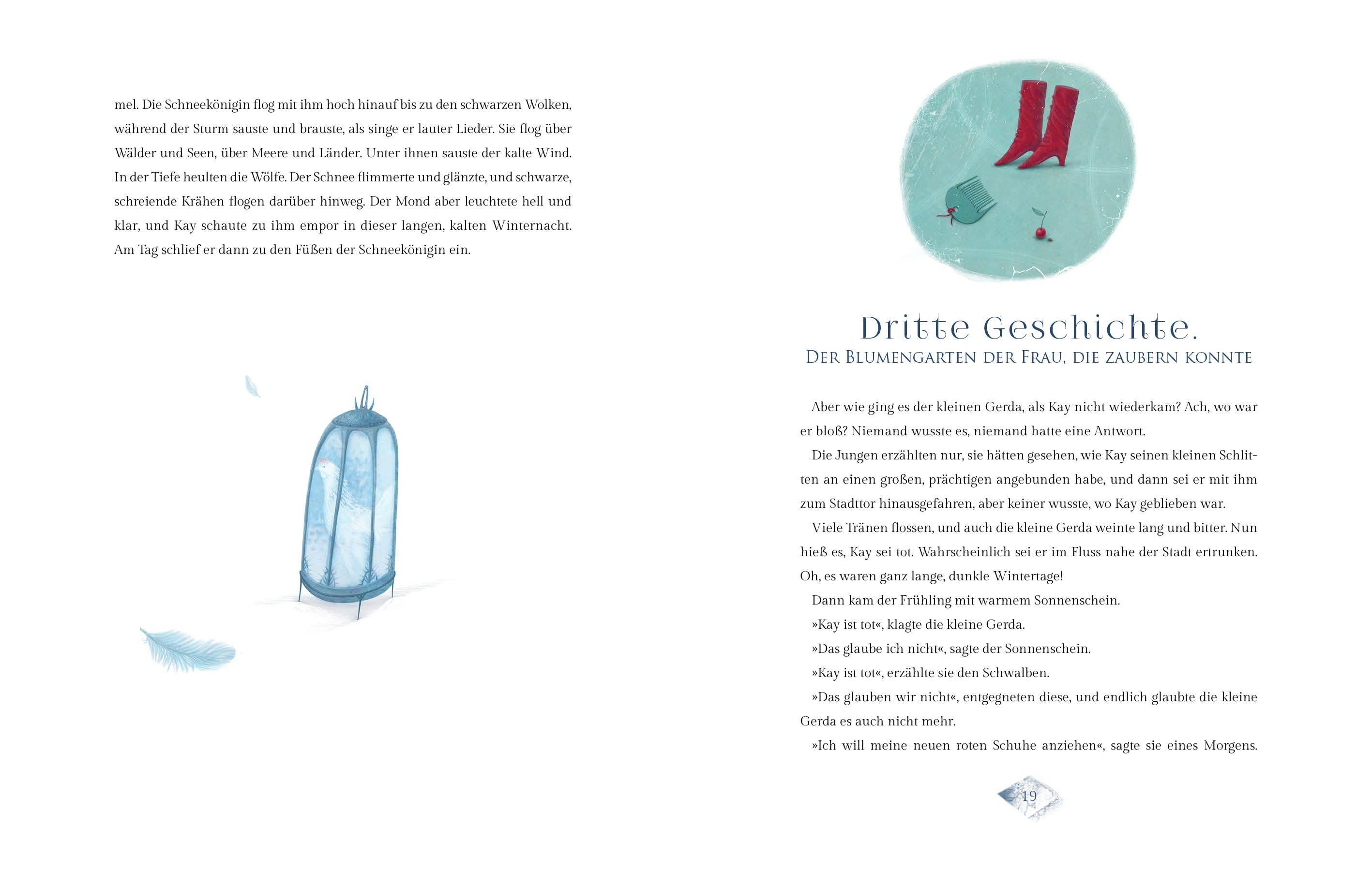 Beispielinhalt (Bild) Die Schneekönigin