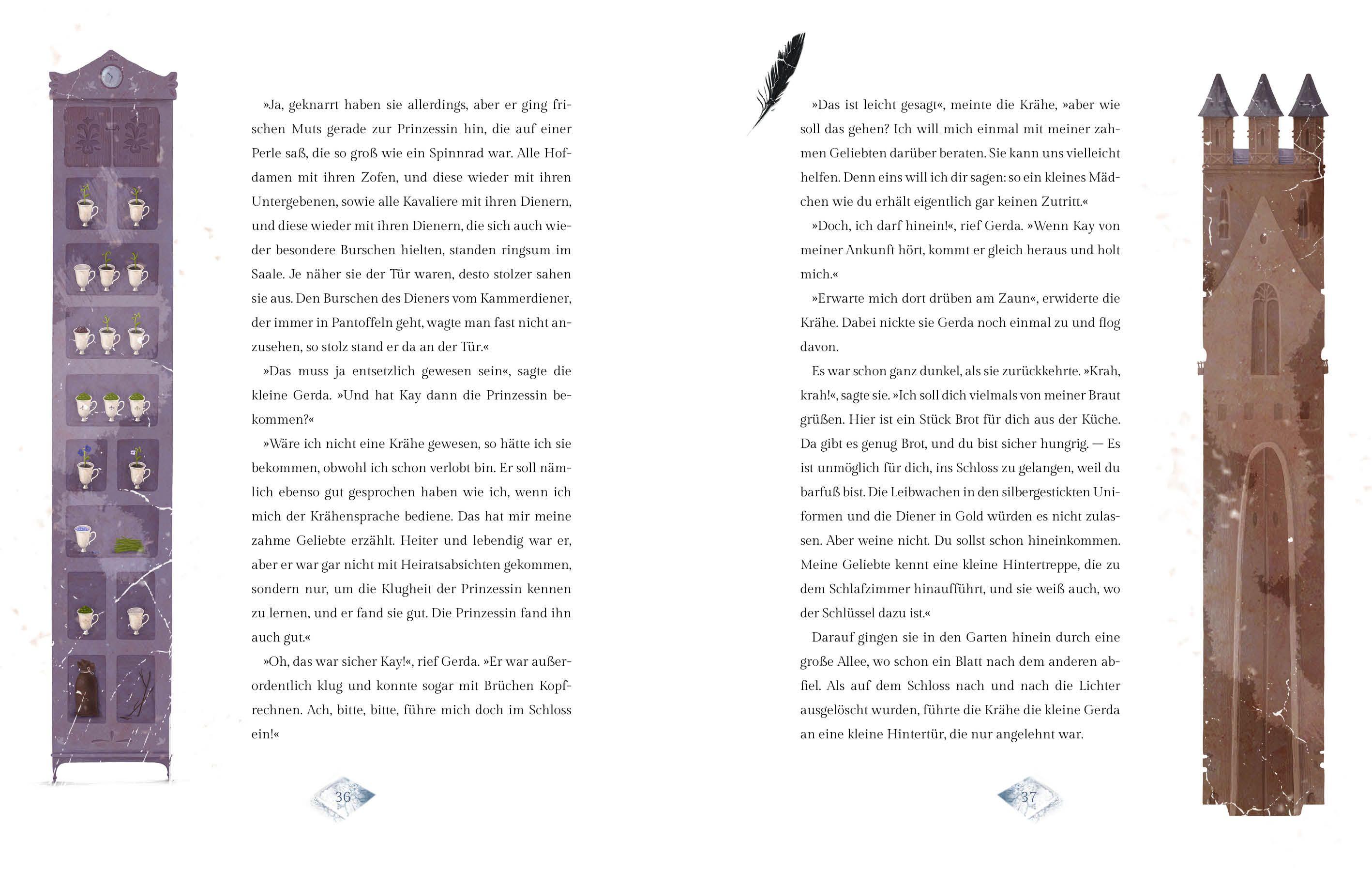 Beispielinhalt (Bild) Die Schneekönigin