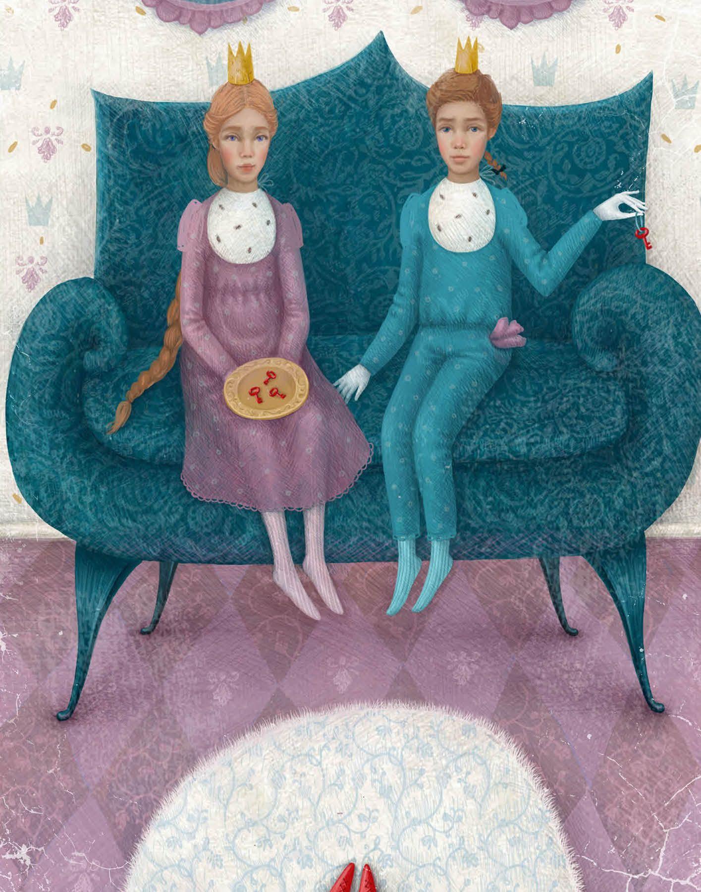 Beispielinhalt (Bild) Die Schneekönigin