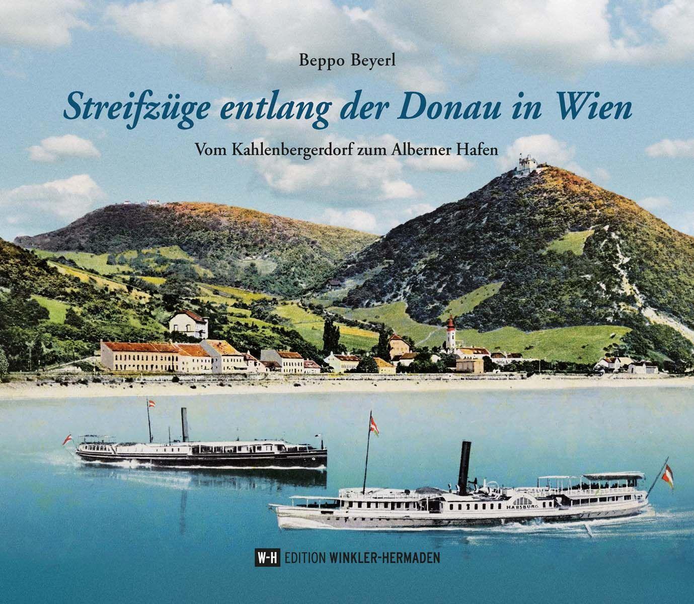 Vorderes Coverbild Streifzüge entlang der Donau in Wien