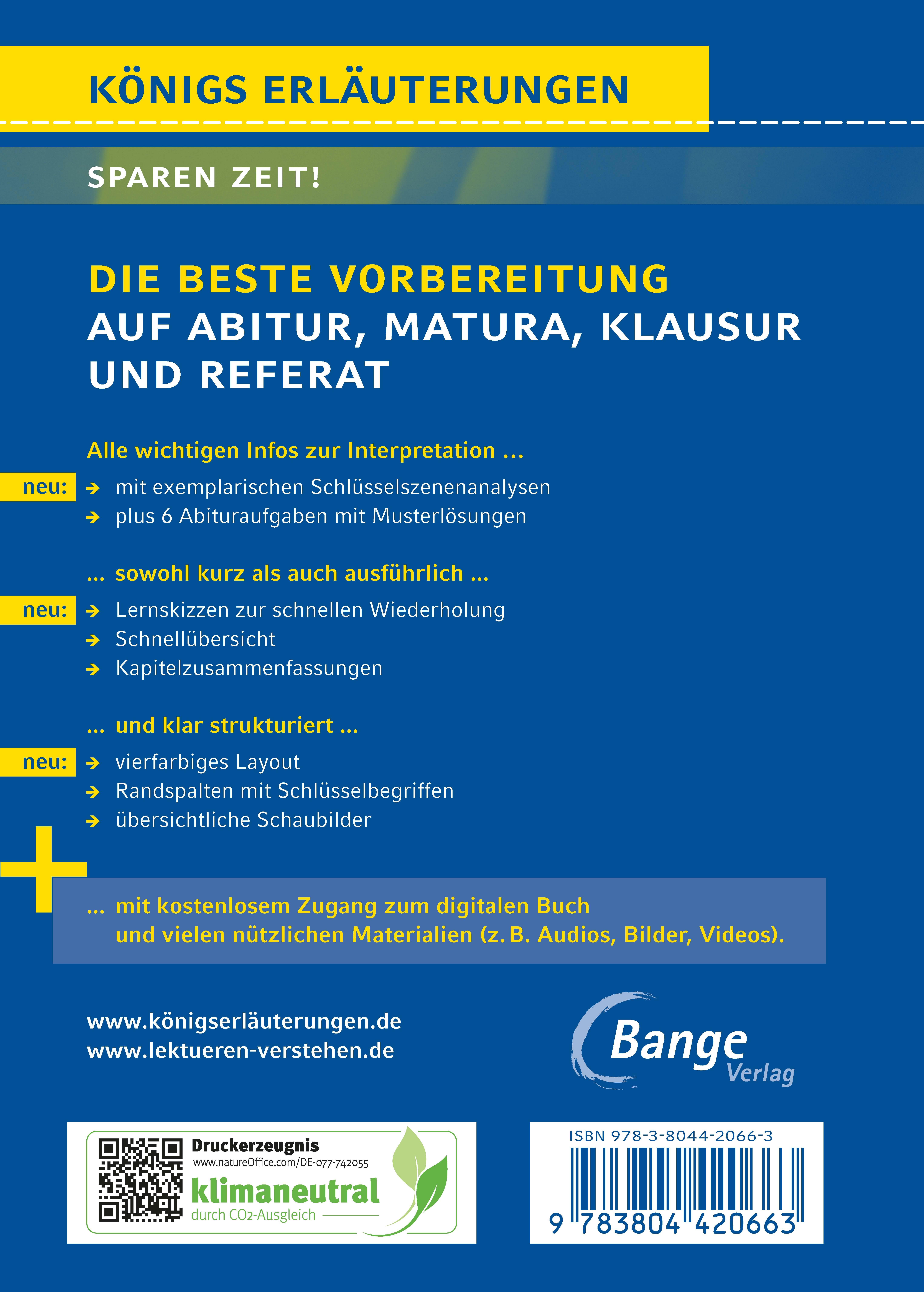 Rückseitencover Die Liebe der Väter von Thomas Hettche - Textanalyse und Interpretation