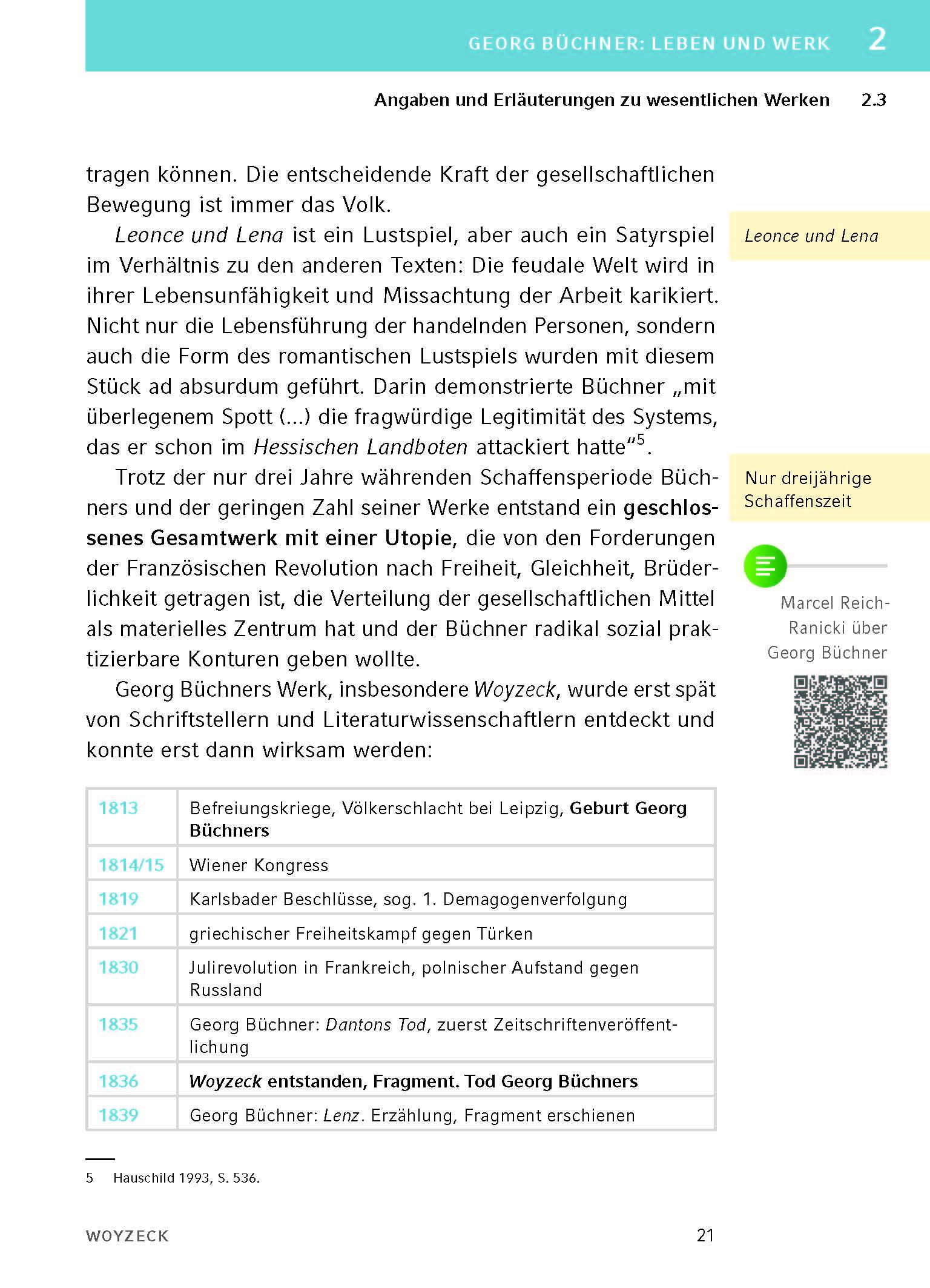 Beispielinhalt (Bild) Woyzeck - Textanalyse und Interpretation