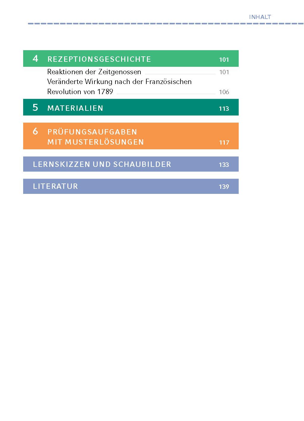Beispielinhalt (Bild) Emilia Galotti von Gotthold Ephraim Lessing - Textanalyse und Interpretation
