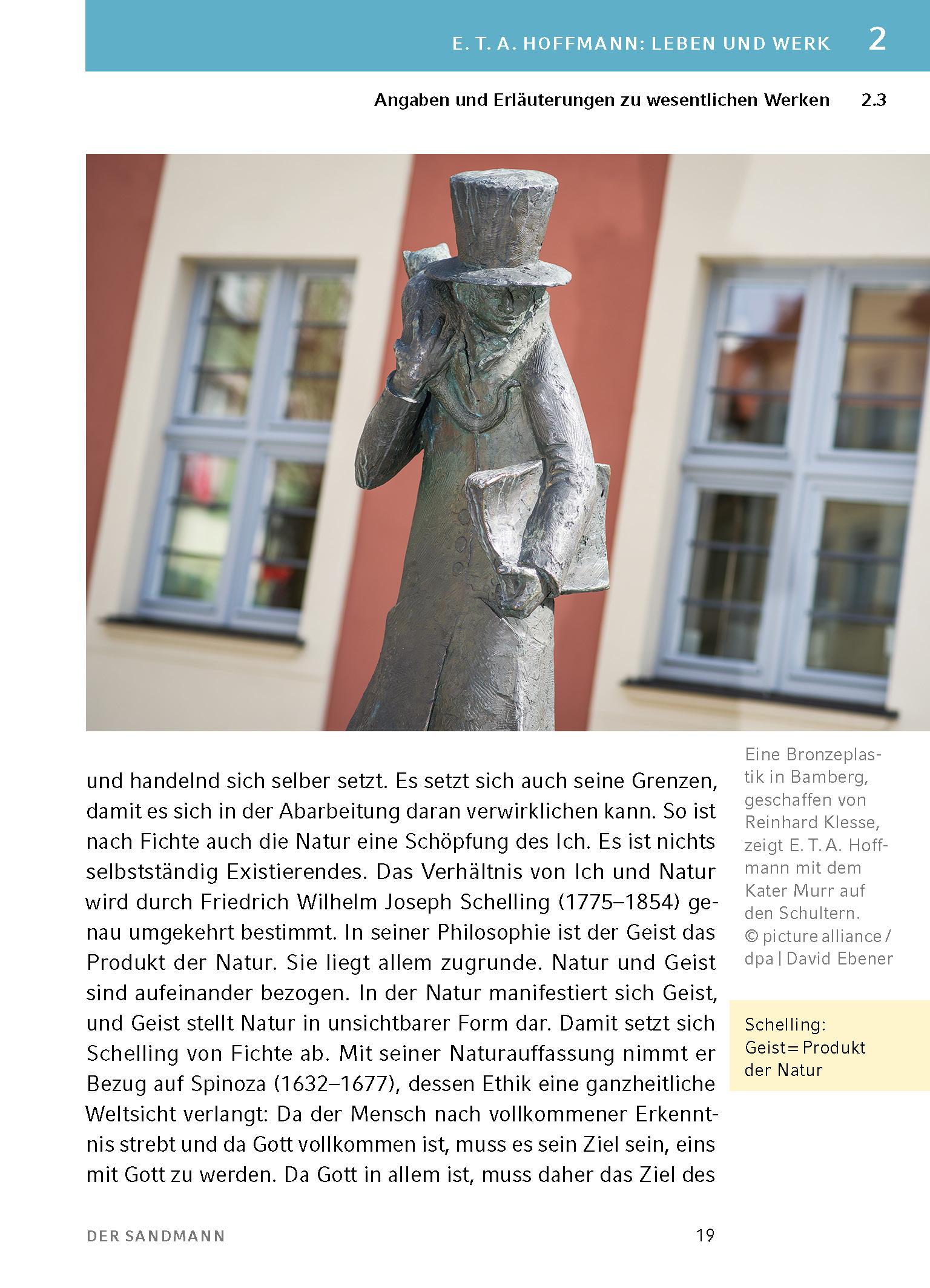 Beispielinhalt (Bild) Der Sandmann  - Textanalyse und Interpretation