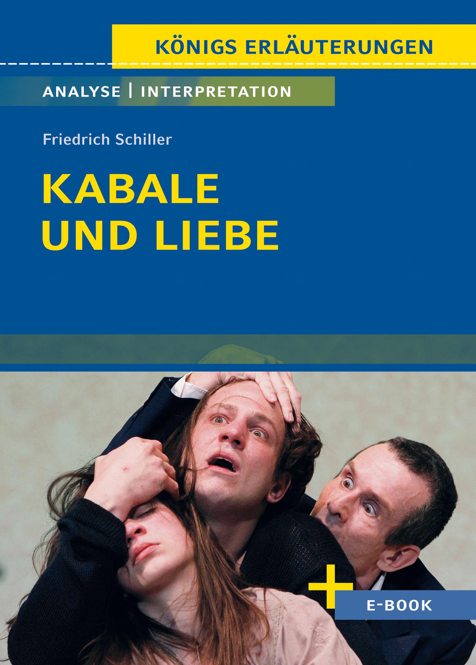 Vorderes Coverbild Kabale und Liebe - Textanalyse und Interpretation