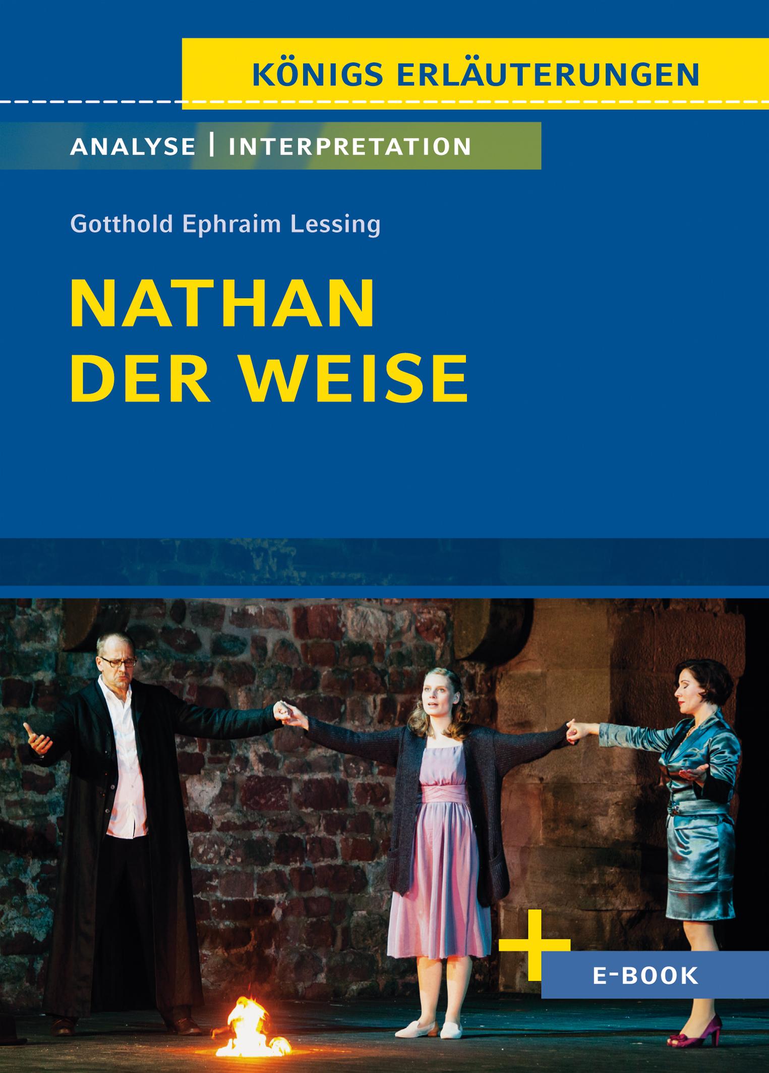 Vorderes Coverbild Nathan der Weise - Textanalyse und Interpretation