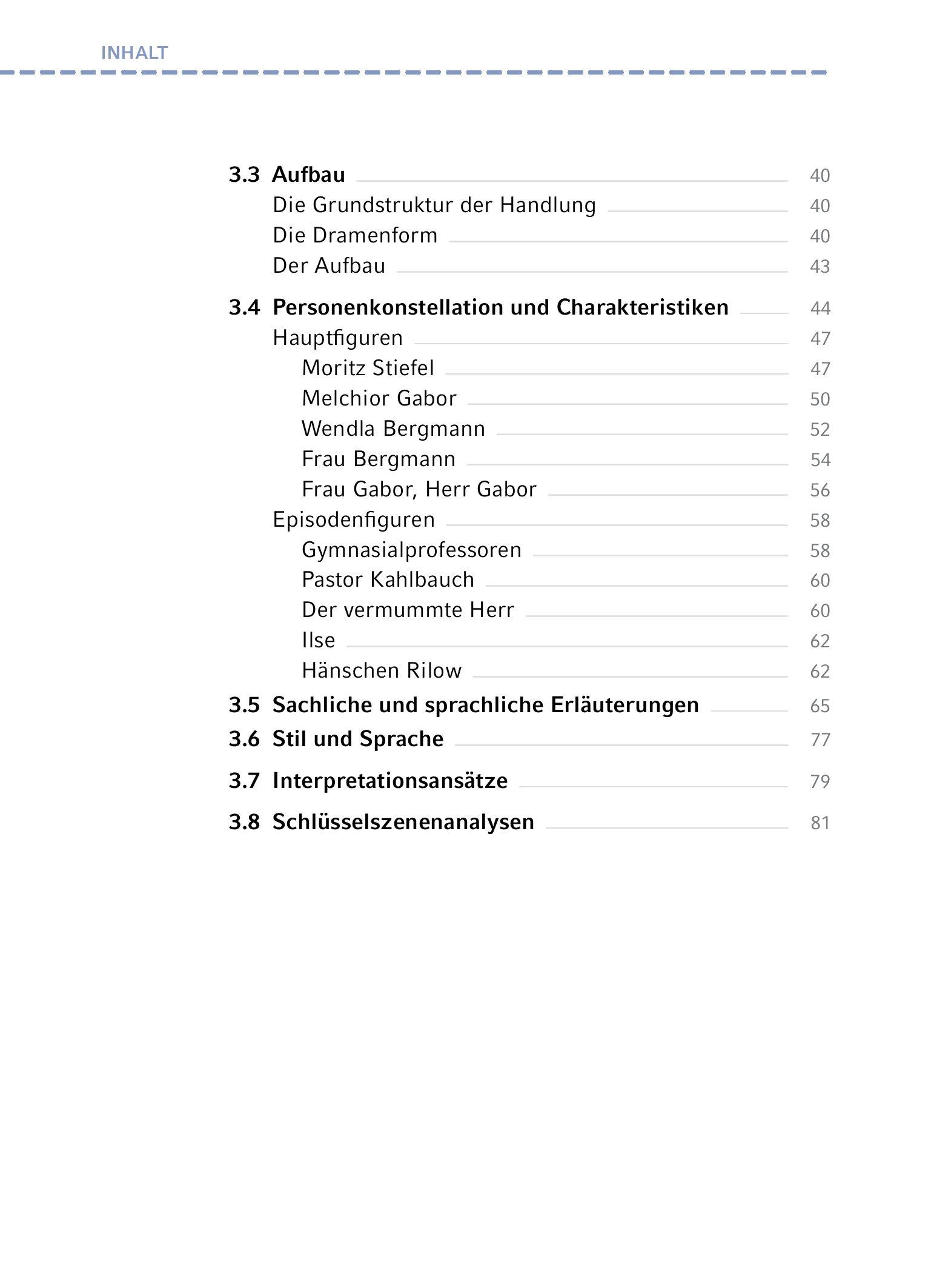 Beispielinhalt (Bild) Frühlings Erwachen - Textanalyse und Interpretation
