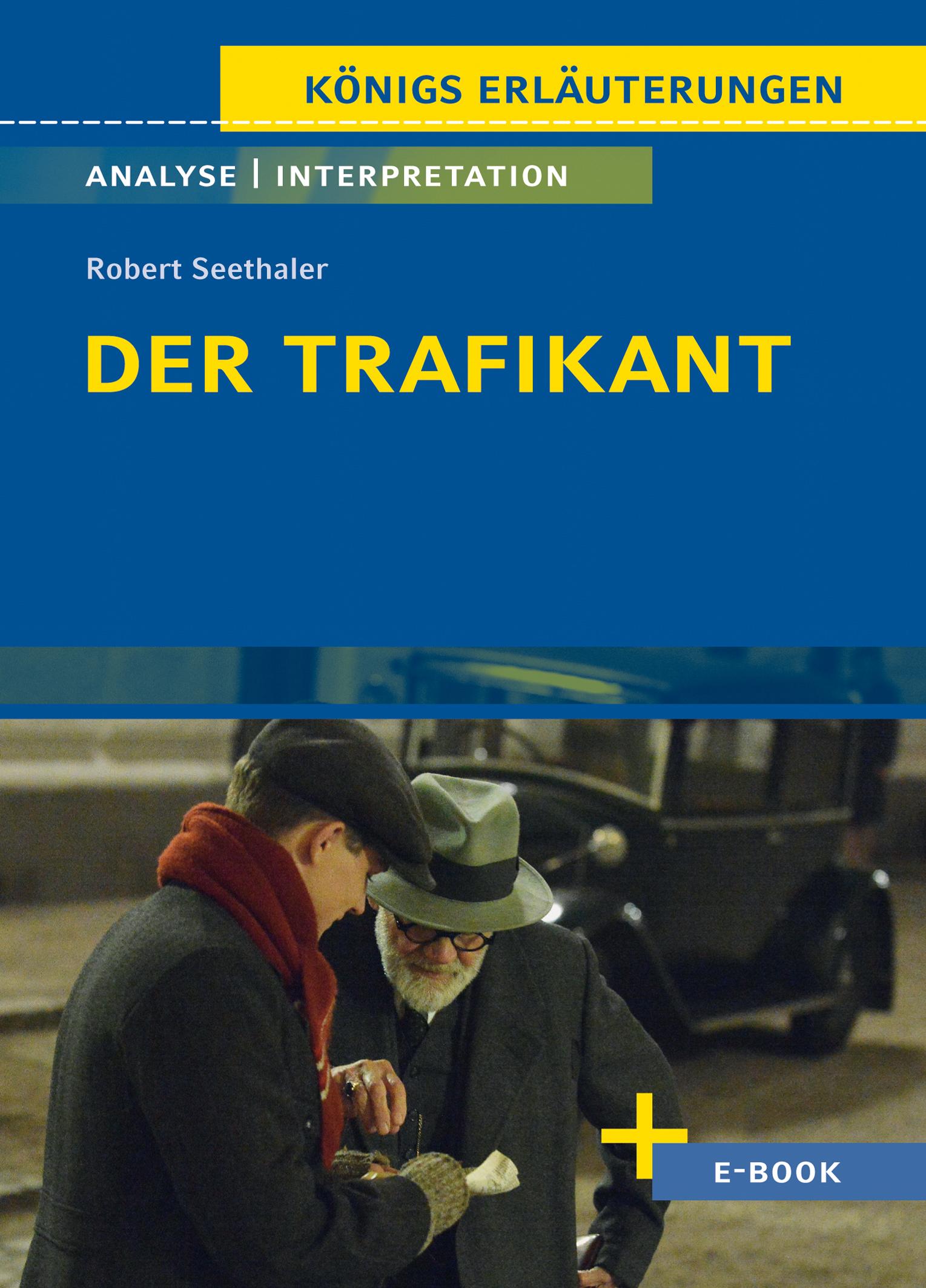 Vorderes Coverbild Der Trafikant - Textanalyse und Interpretation