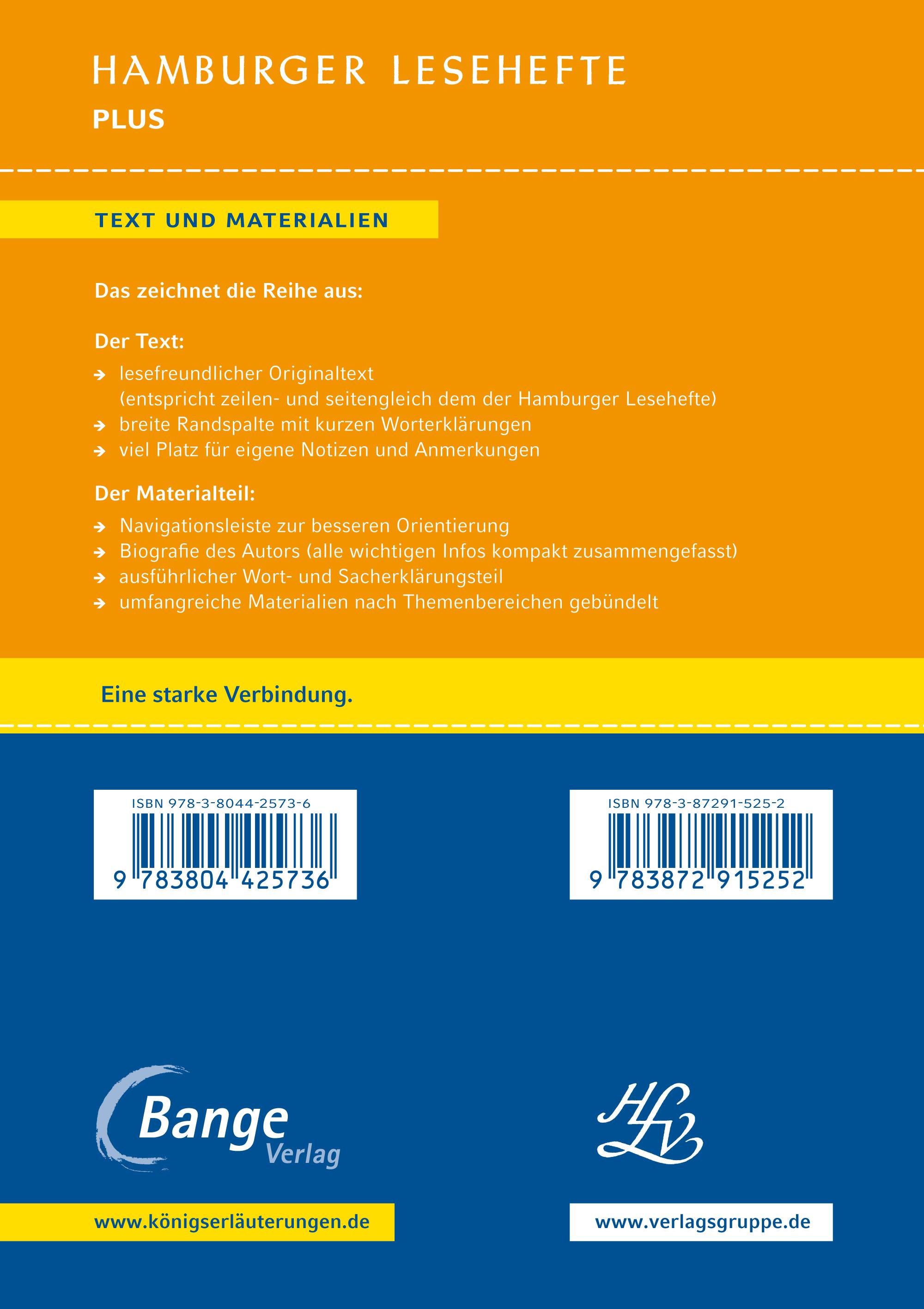 Rückseitencover Das Fräulein von Scuderi (Textausgabe)