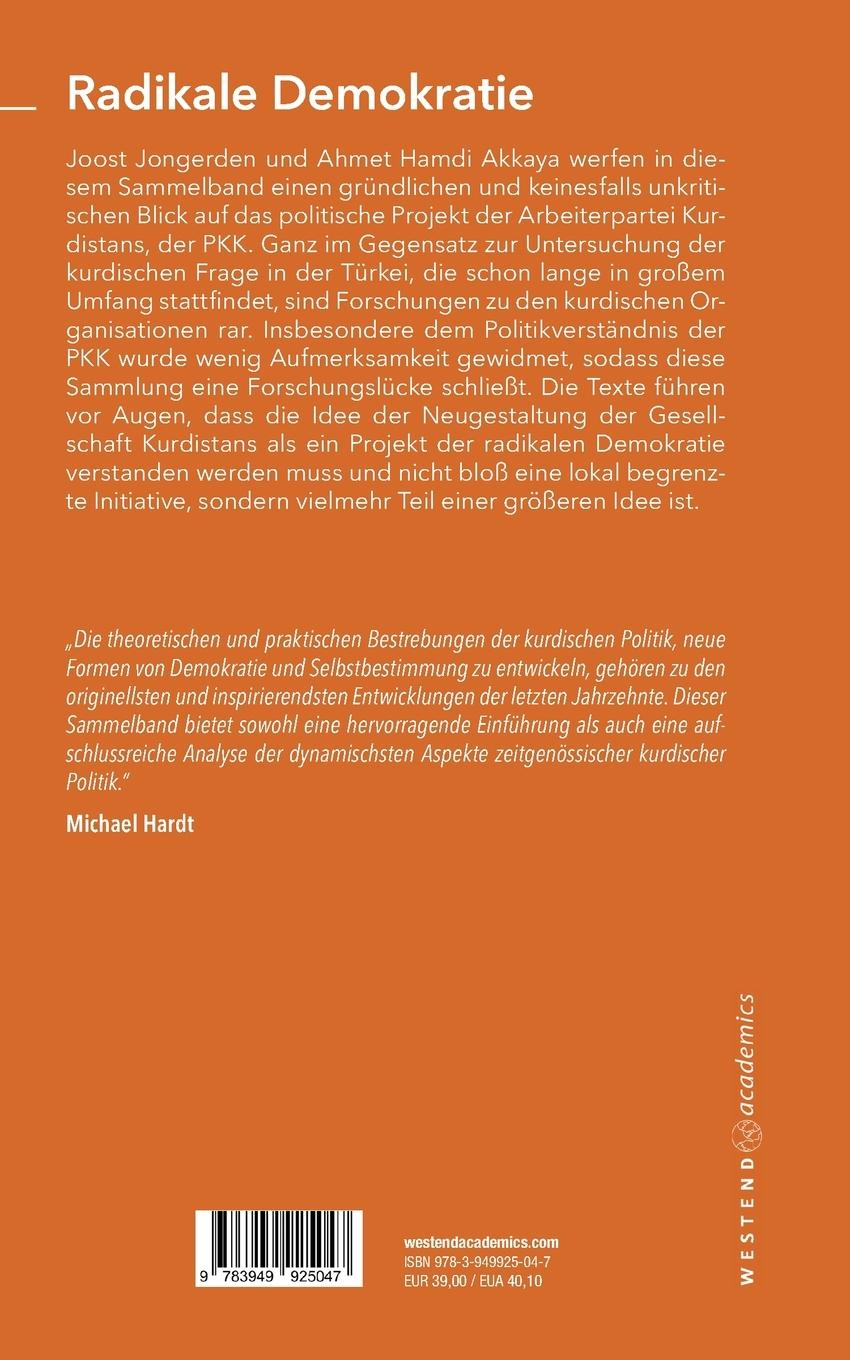 Rückseitencover Die Entwicklung der kurdischen Freiheitsbewegung