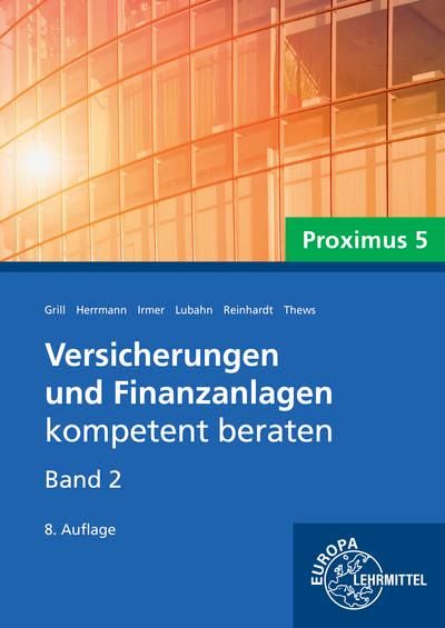 Vorderes Coverbild Versicherungen und Finanzanlagen Band 2 - Proximus 5