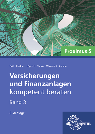 Vorderes Coverbild Versicherungen und Finanzanlagen Band 3 - Proximus 5
