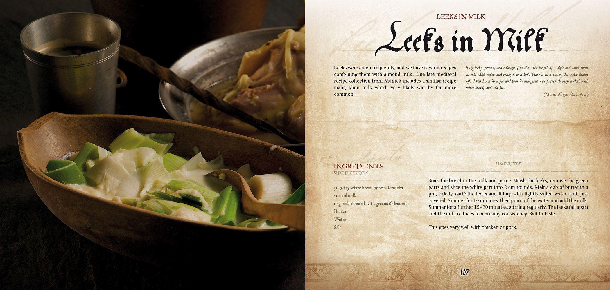 Beispielinhalt (Bild) Landsknecht Cookbook