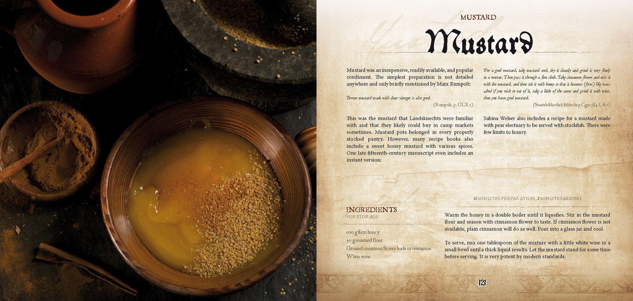 Beispielinhalt (Bild) Landsknecht Cookbook