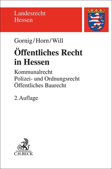 Vorderes Coverbild Öffentliches Recht in Hessen
