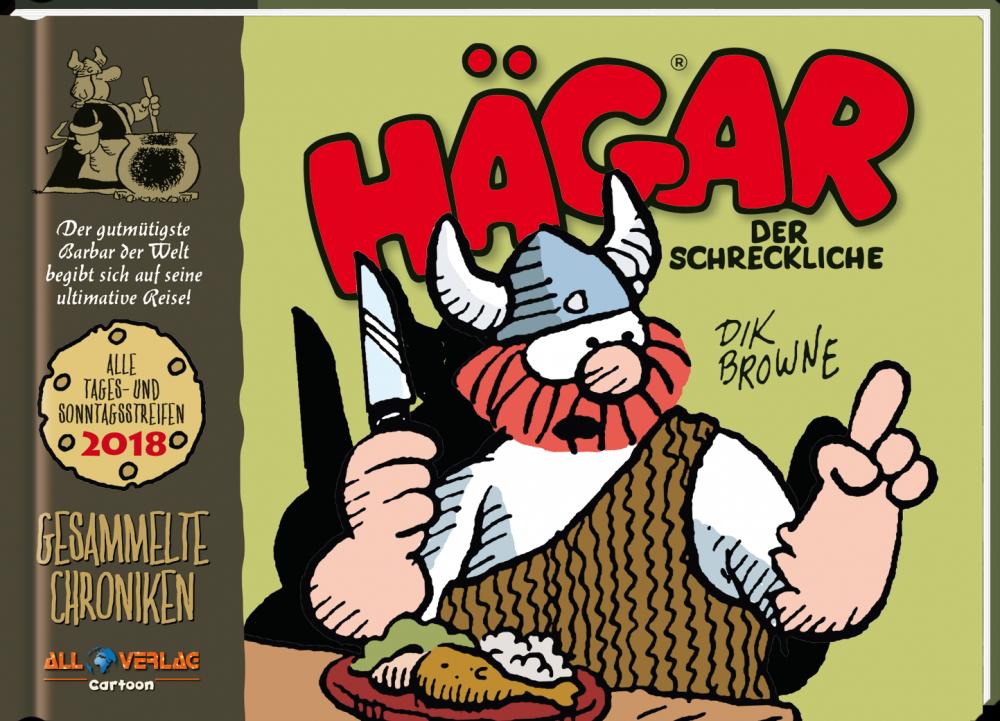 Vorderes Coverbild Hägar - Gesammelte Chroniken 2018