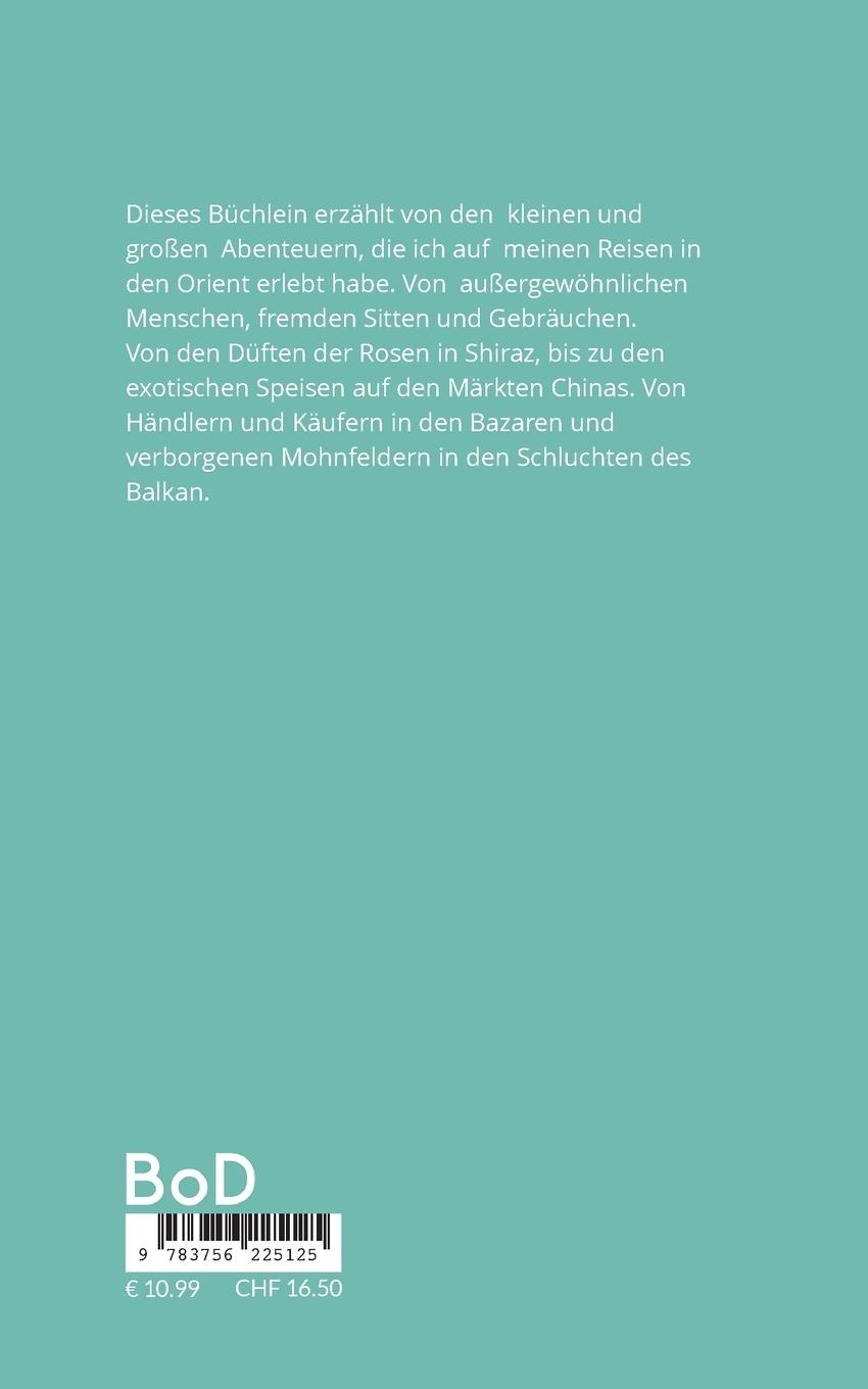 Rückseitencover Rosenwasser und die Diamanten der Wüste