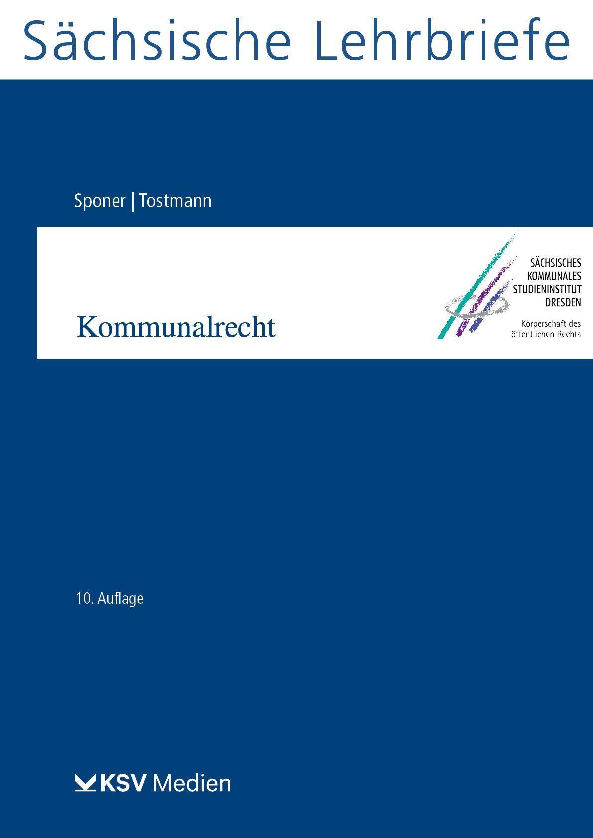 Vorderes Coverbild Kommunalrecht (SL 5)