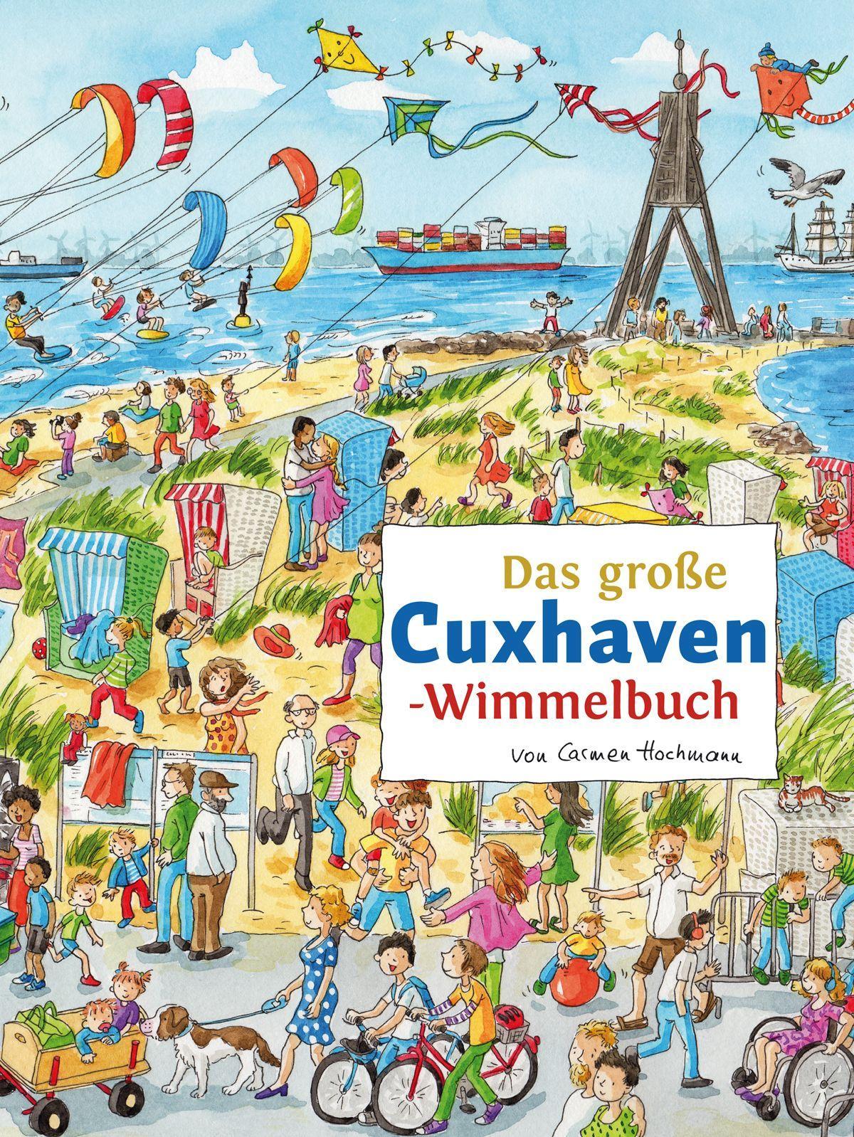 Vorderes Coverbild Das große CUXHAVEN-Wimmelbuch