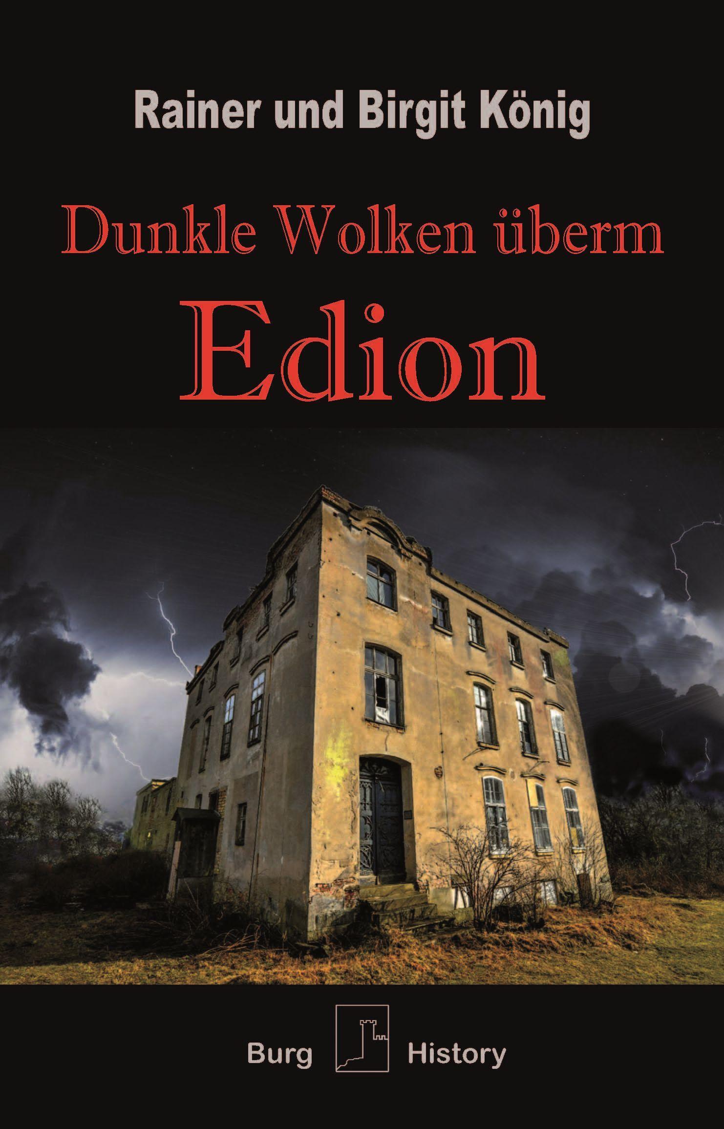 Vorderes Coverbild Dunkle Wolken überm Edion