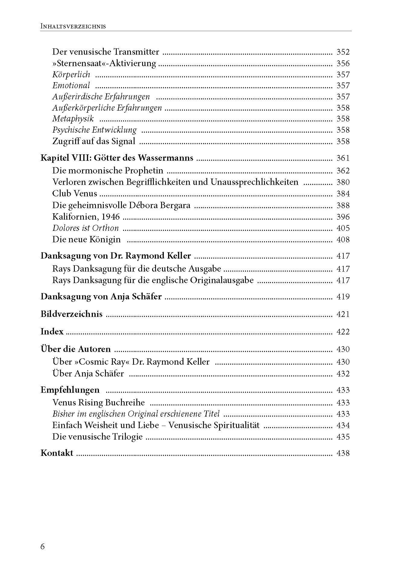 Beispielinhalt (Bild) Aufsteigende Venus