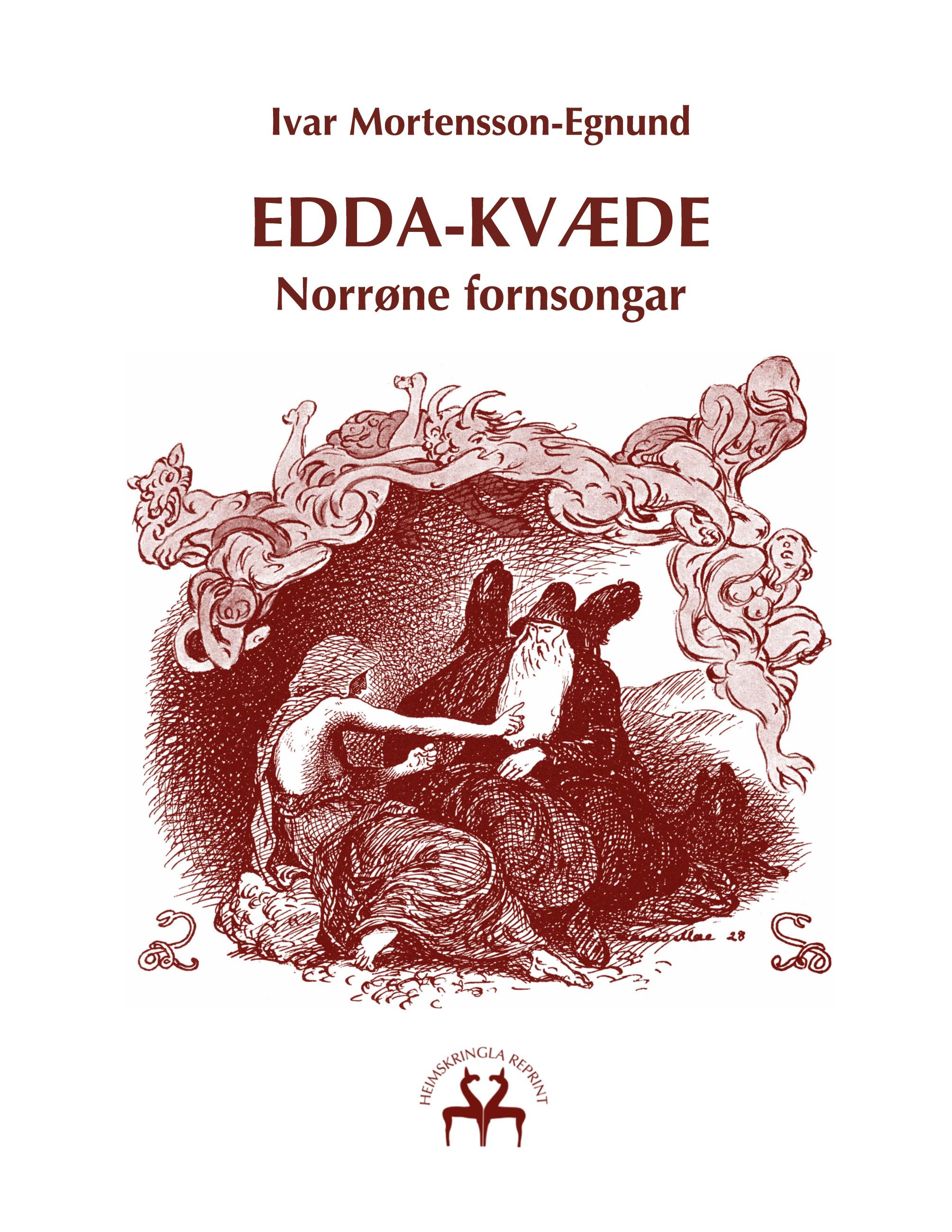 Vorderes Coverbild Edda-kvæde
