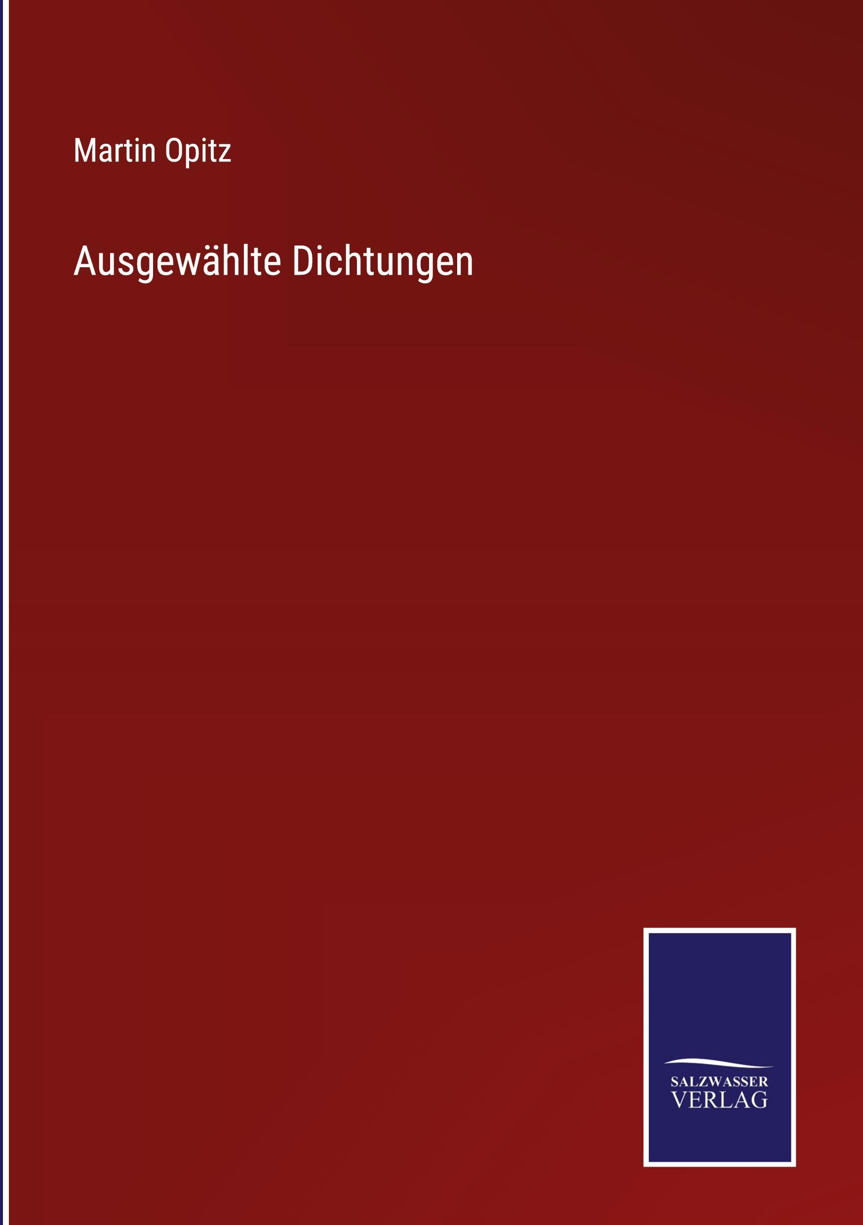 Vorderes Coverbild Ausgewählte Dichtungen