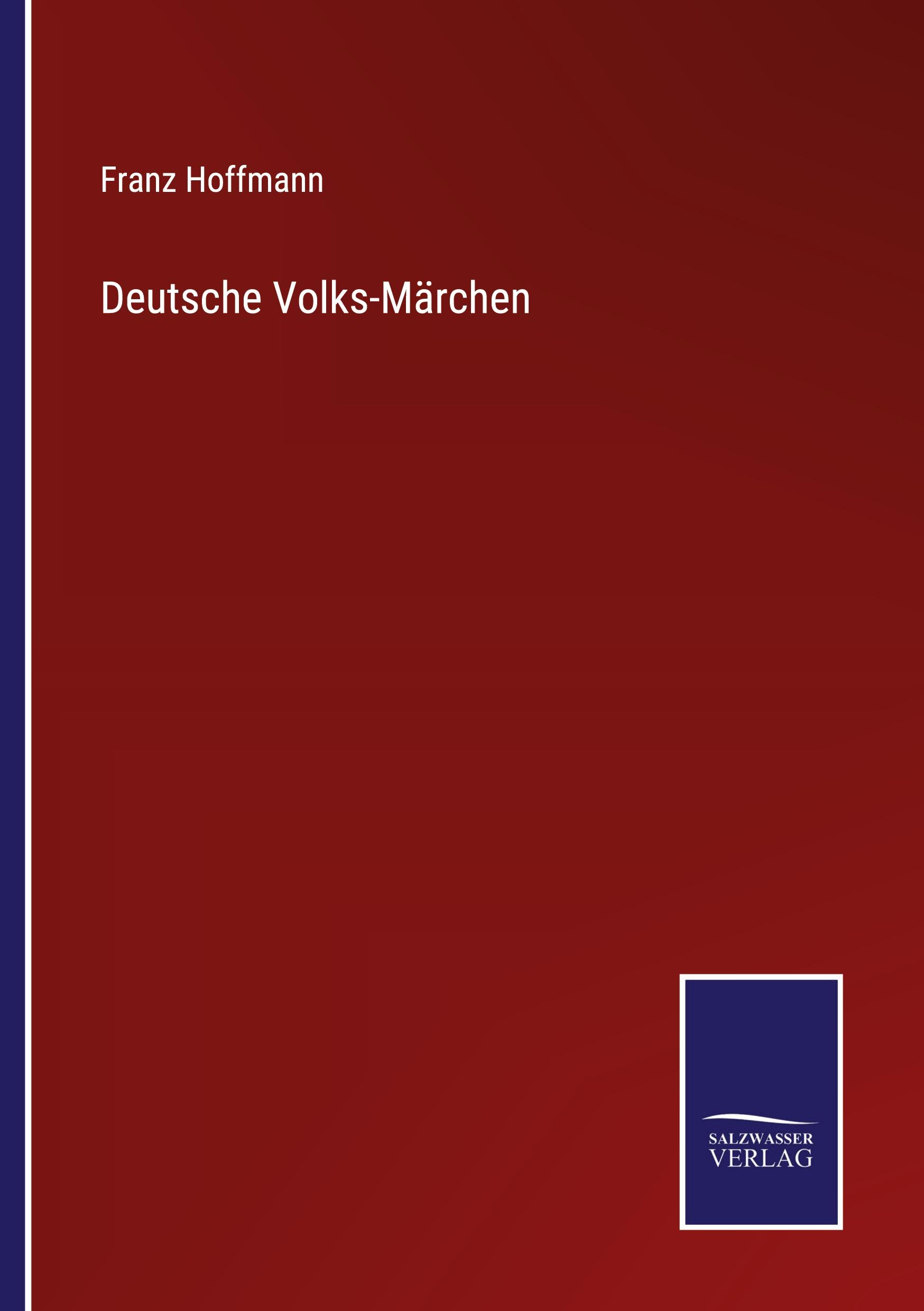 Vorderes Coverbild Deutsche Volks-Märchen