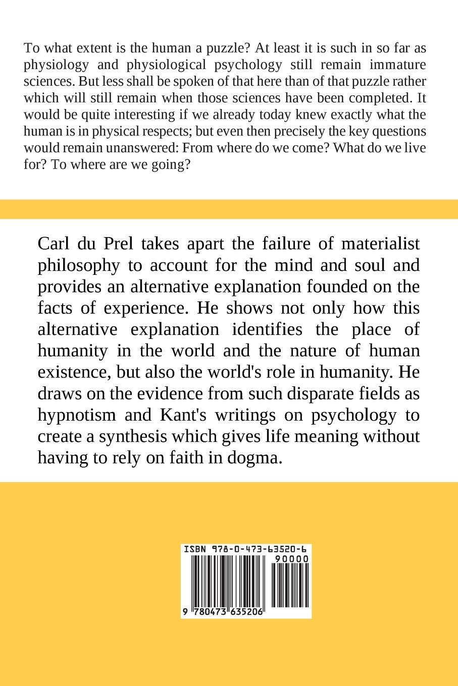 Rückseitencover The Puzzle of Humanity