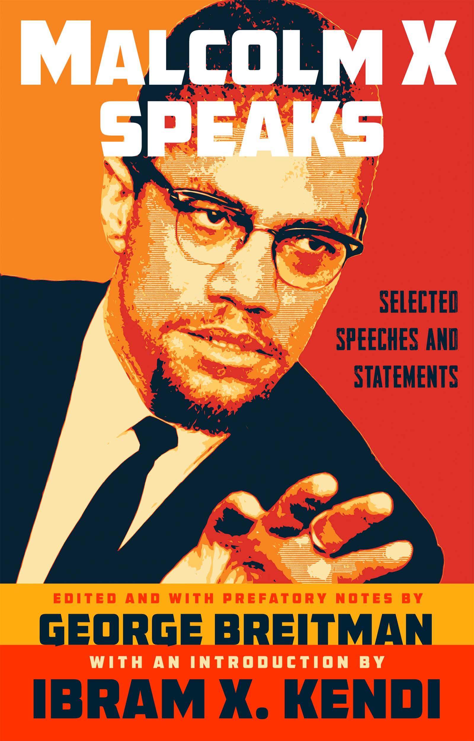 Vorderes Coverbild Malcolm X Speaks