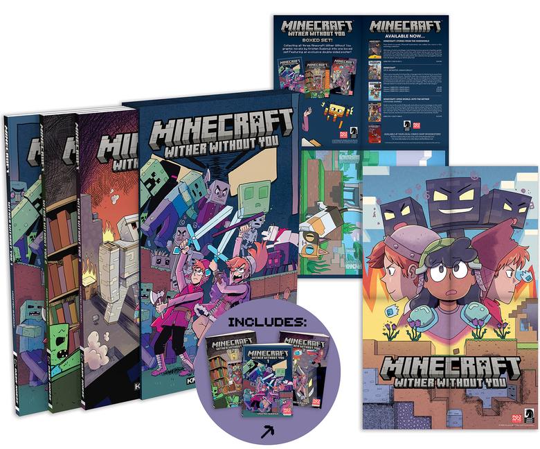 Vorderes Coverbild Minecraft: Wither Without You Boxed Set (Graphic Novels)