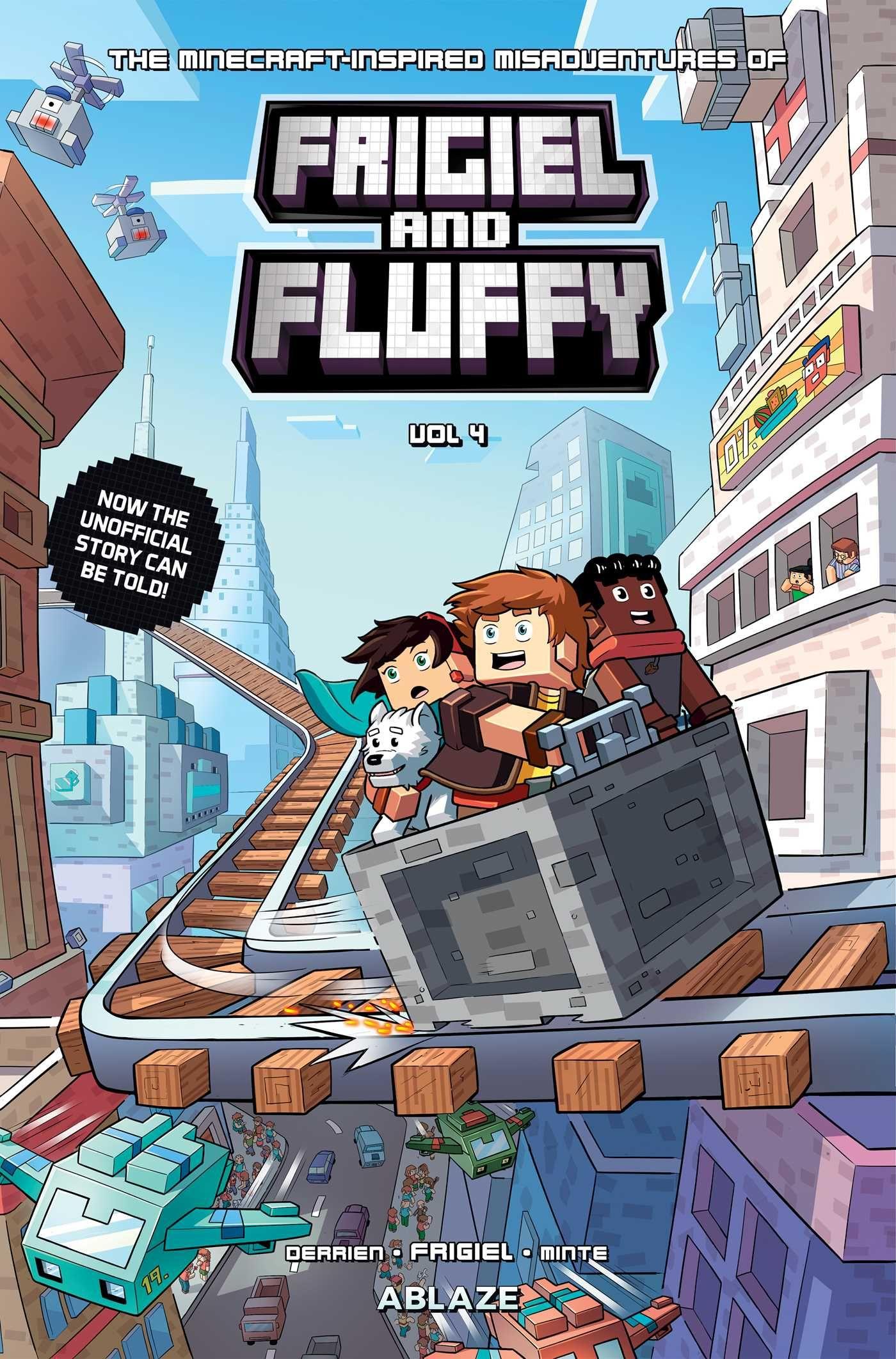 Vorderes Coverbild The Minecraft-Inspired Misadventures of Frigiel & Fluffy Vol 4