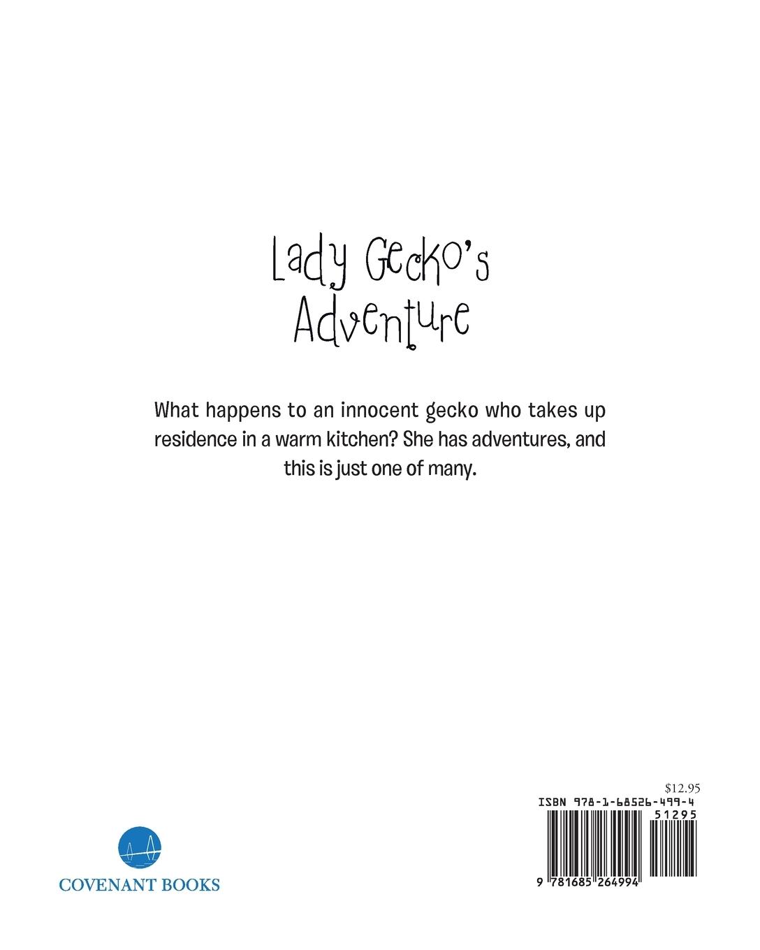 Rückseitencover Lady Gecko's Adventure