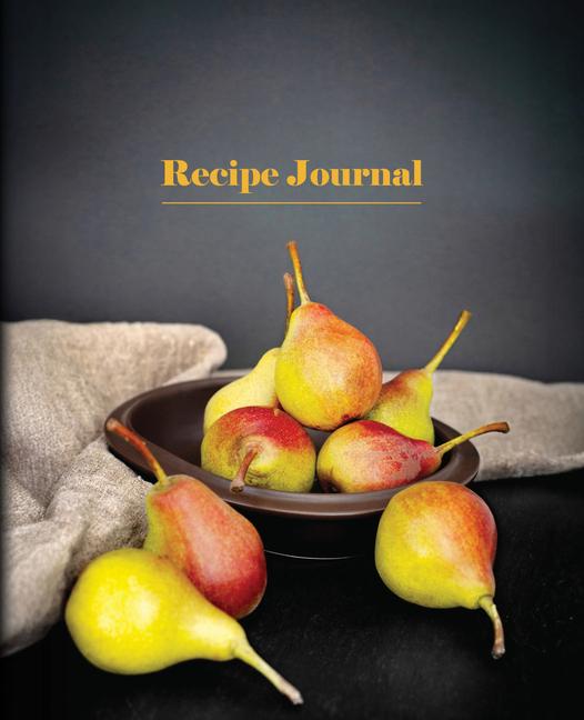 Vorderes Coverbild Recipe Journal - Bowl of Pears