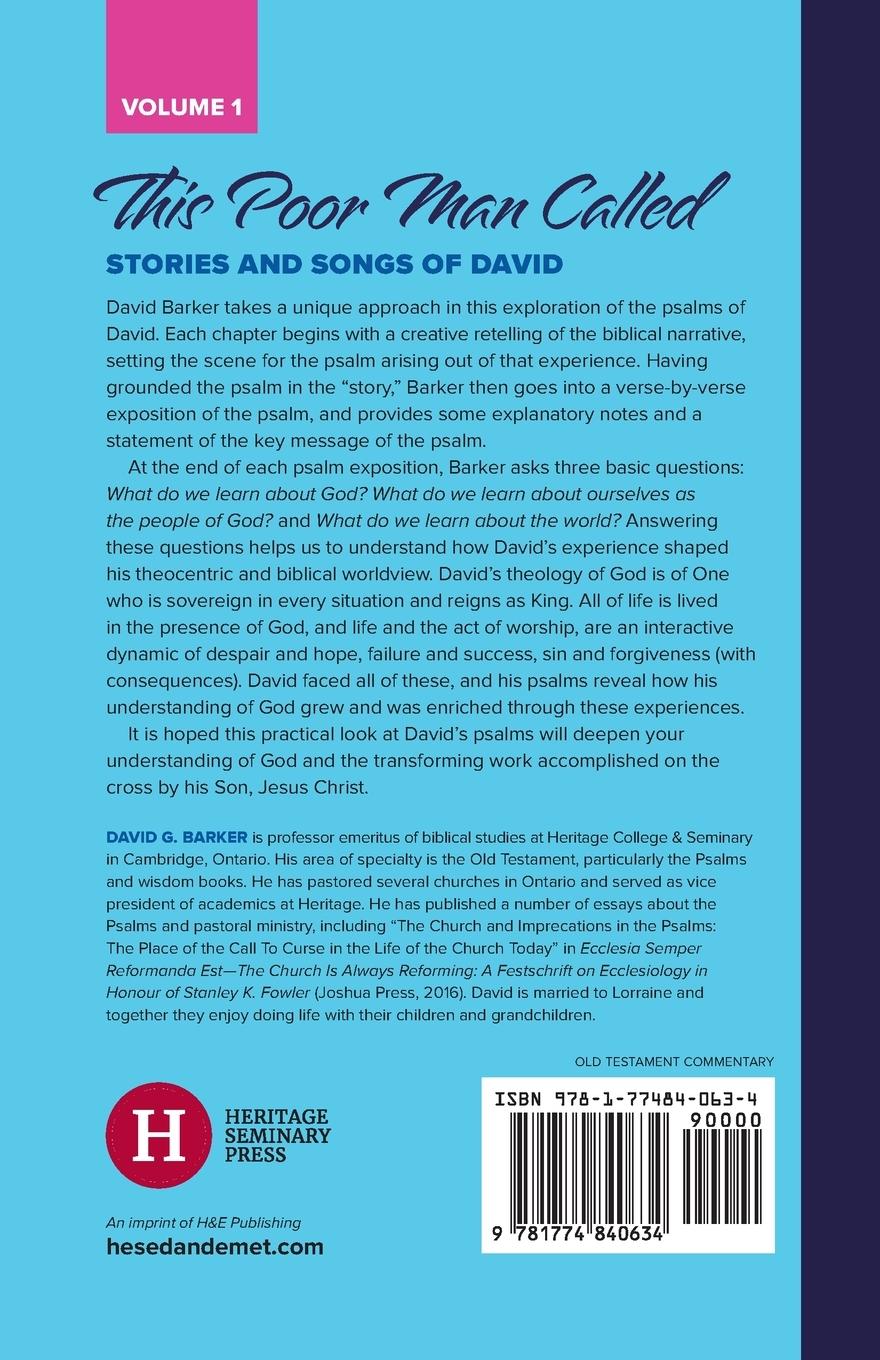 Rückseitencover This Poor Man Called