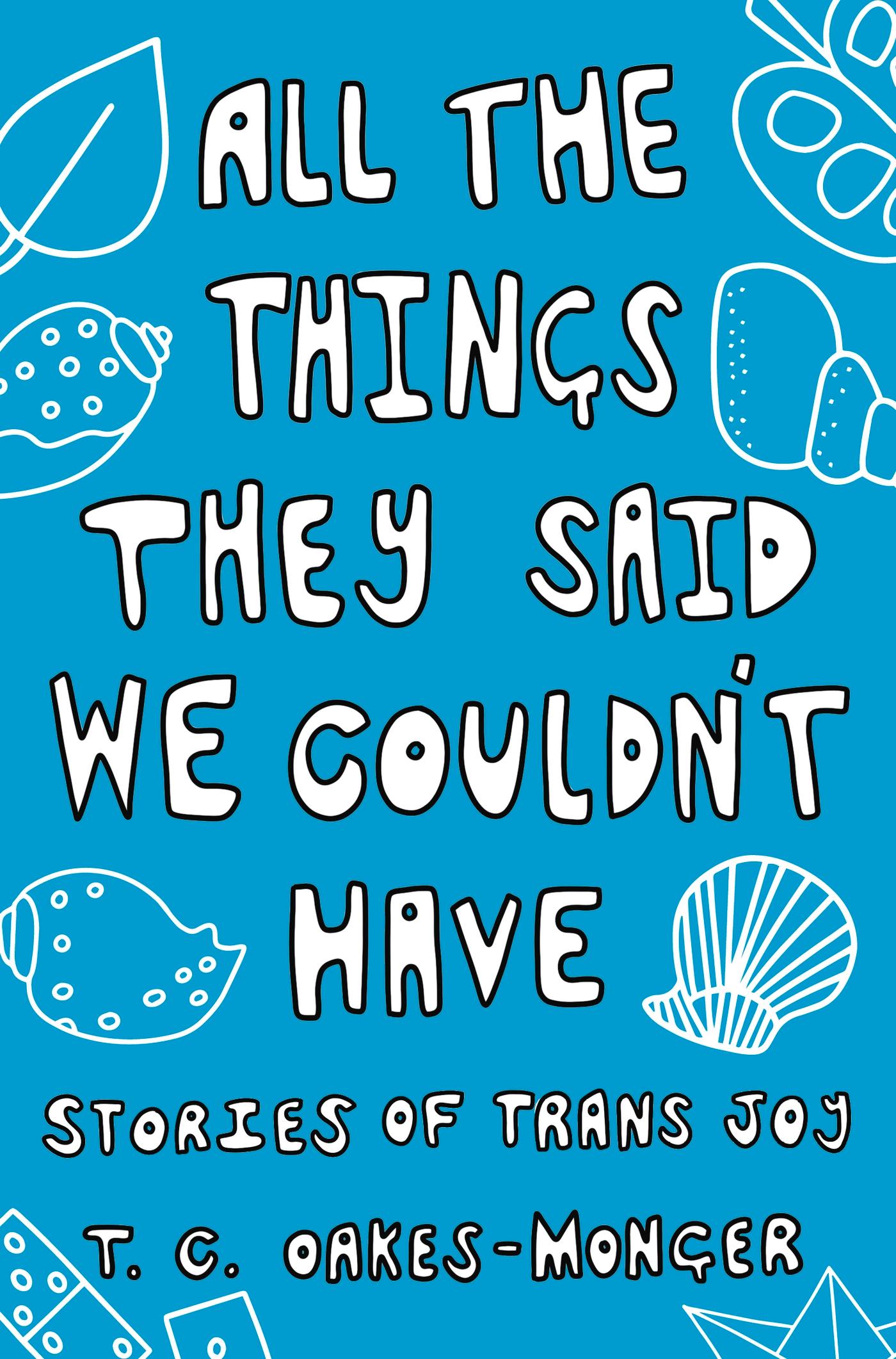 Vorderes Coverbild All the Things They Said We Couldn't Have