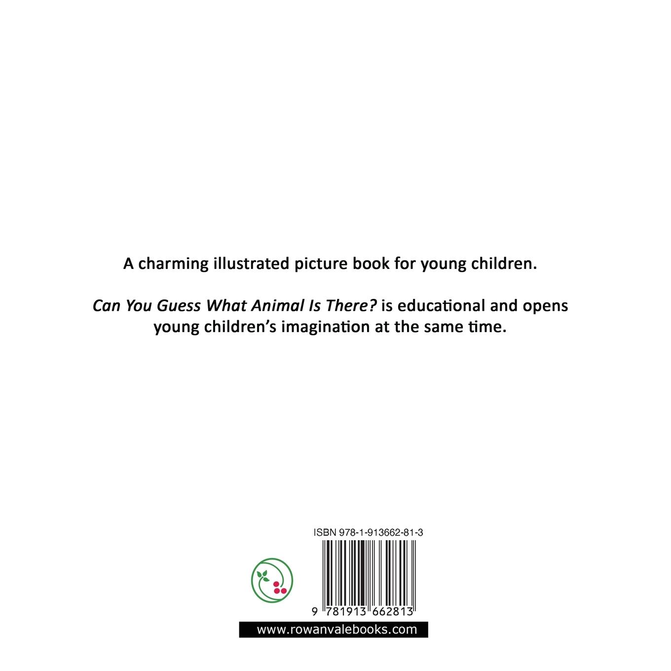 Rückseitencover Can You Guess What Animal Is There?