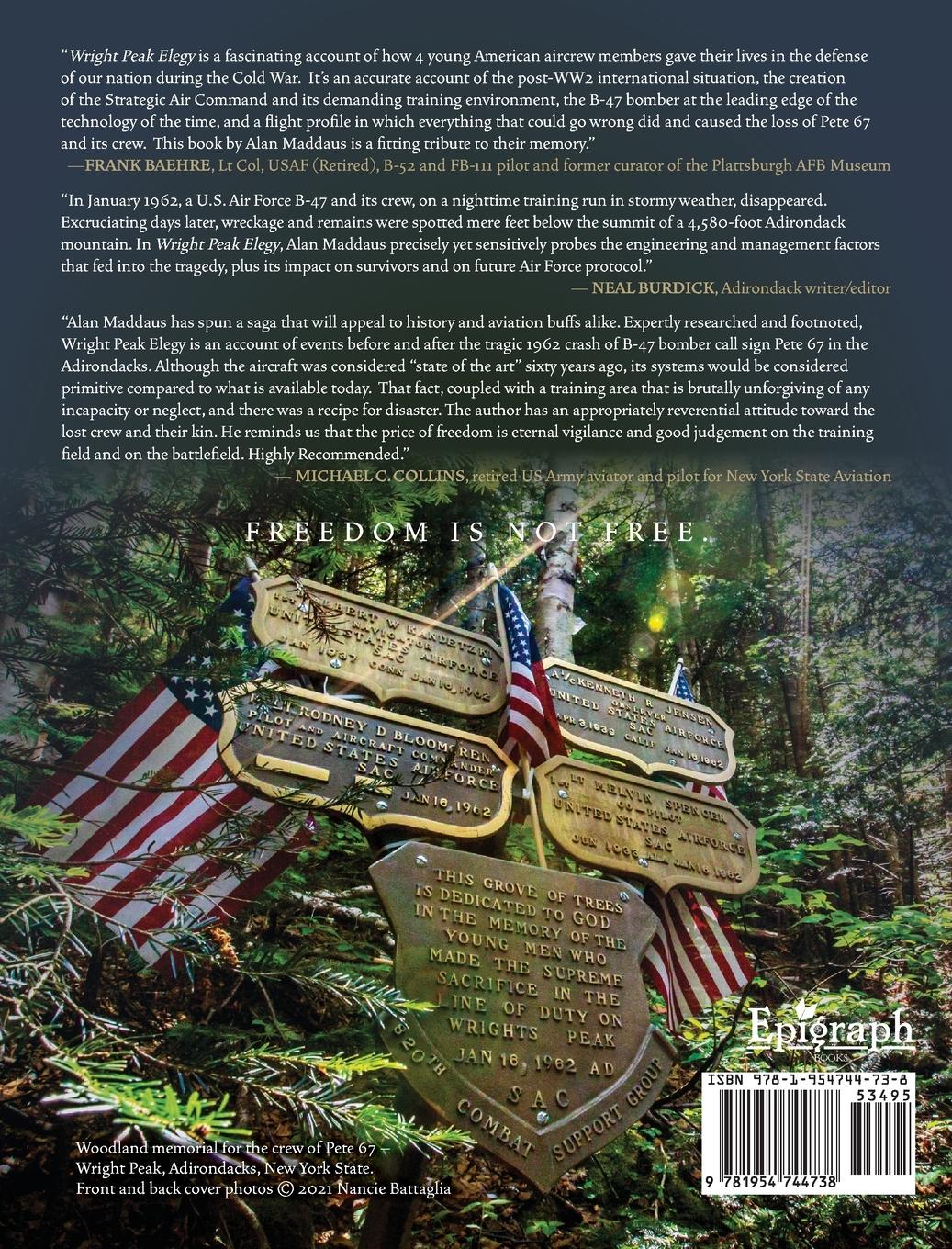 Rückseitencover Wright Peak Elegy