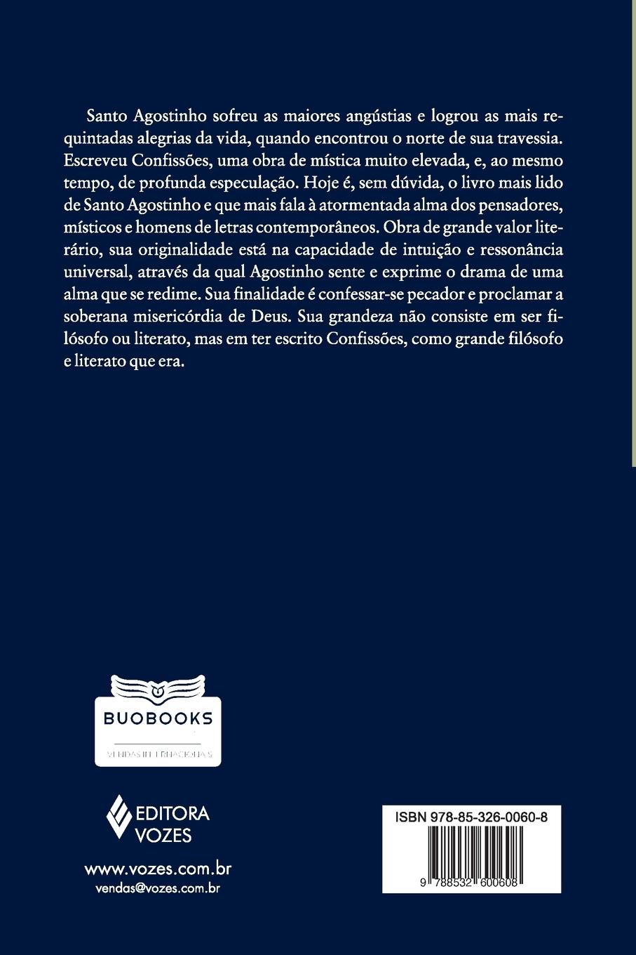 Rückseitencover Confissões